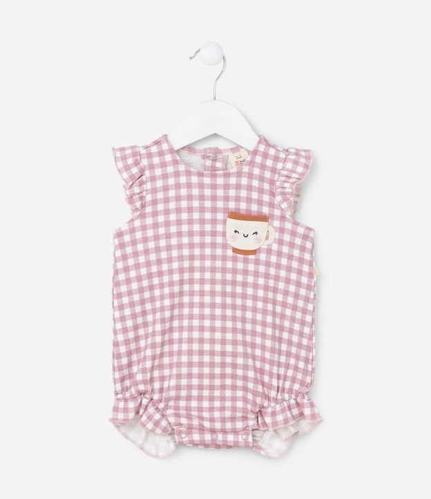 Cor: Rosa | Tamanho: 3-6M