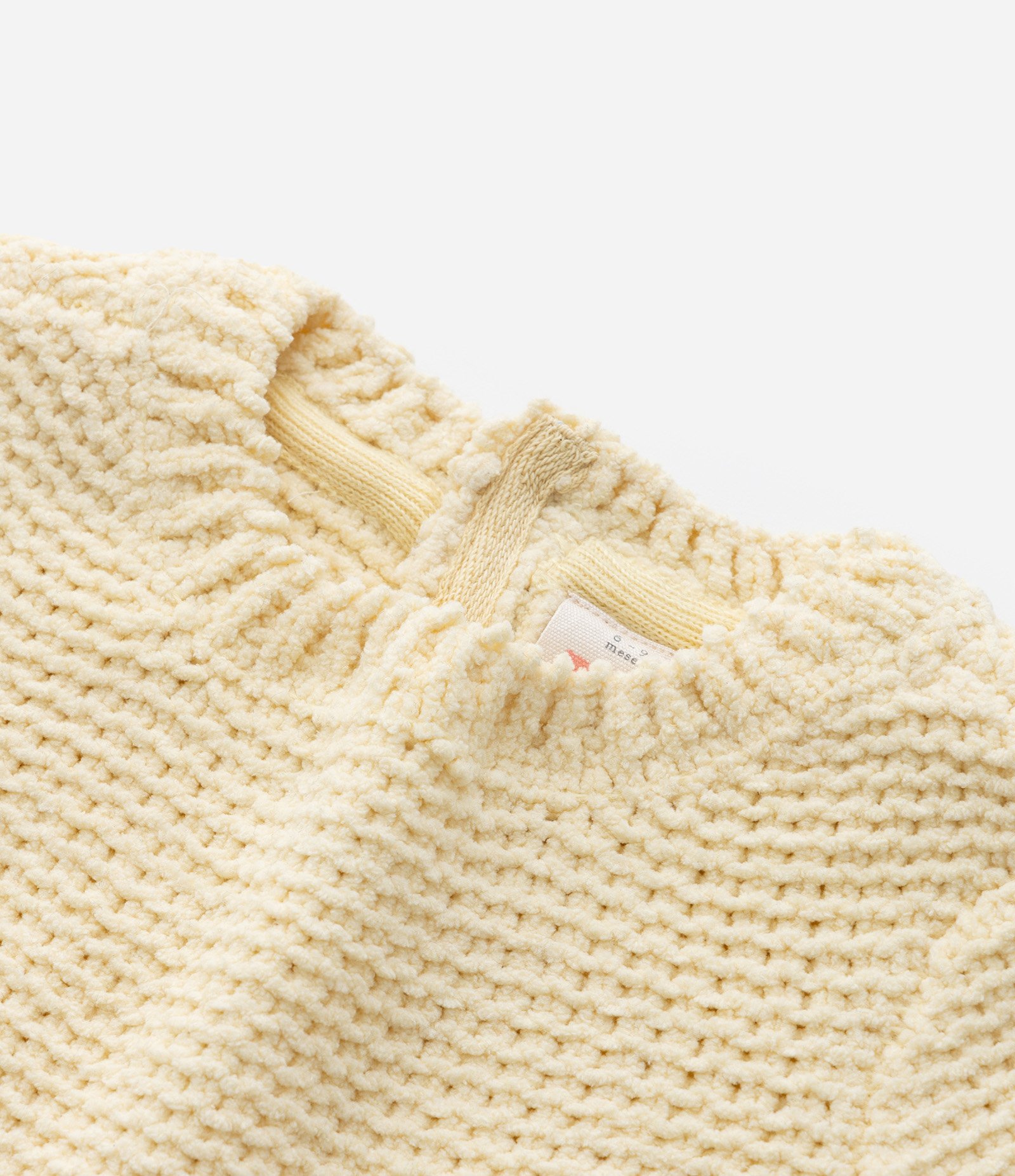 Suéter Infantil em Chenille com Bordado Bichinhos - Tam 0 a 18 meses Amarelo 5