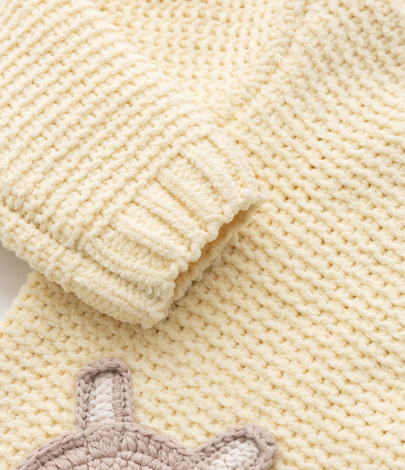 Suéter Infantil em Chenille com Bordado Bichinhos - Tam 0 a 18 meses Amarelo 6