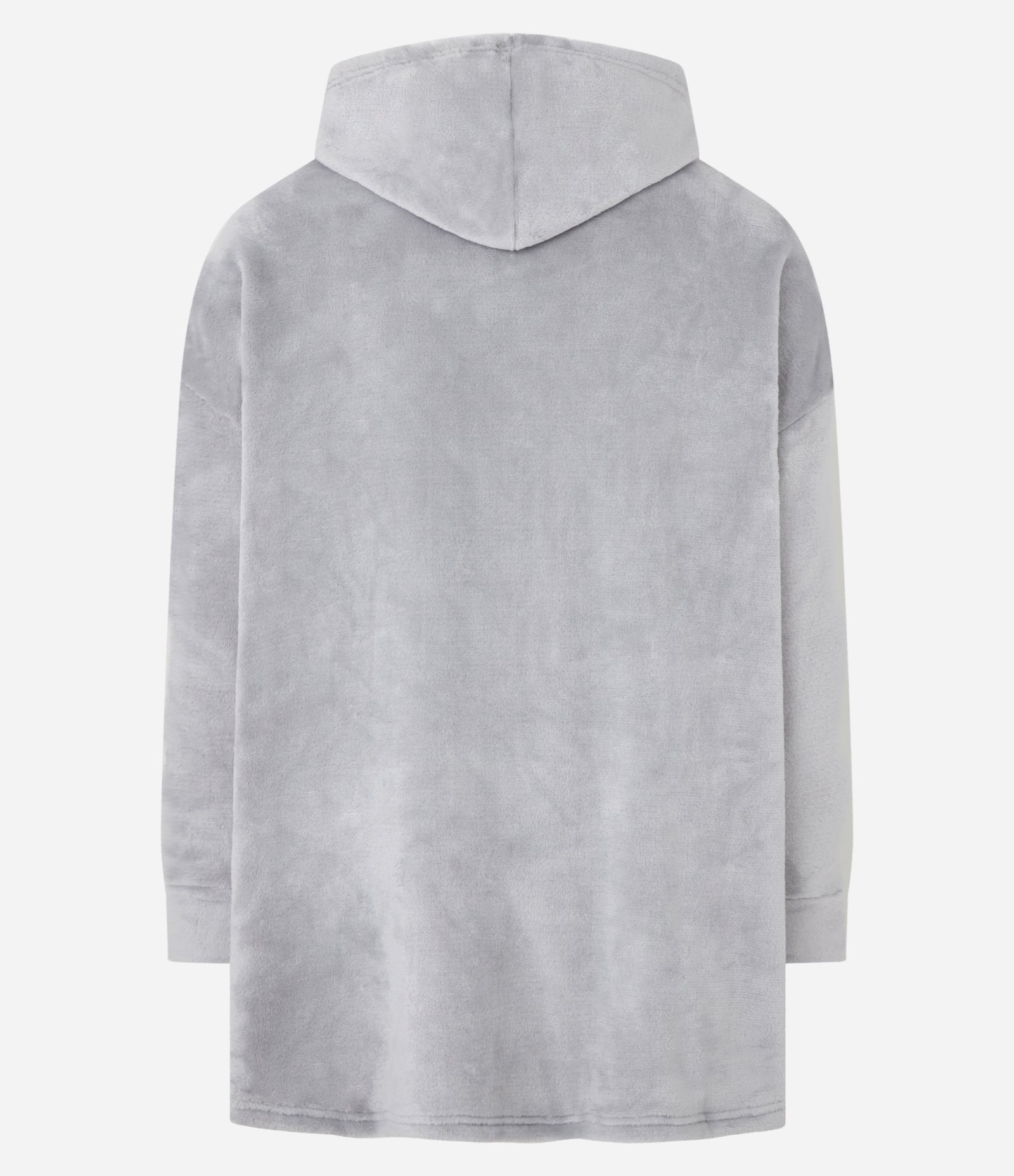 Pijama Snuddie em Fleece com Capuz e Estampa do Burro Shrek Cinza 3