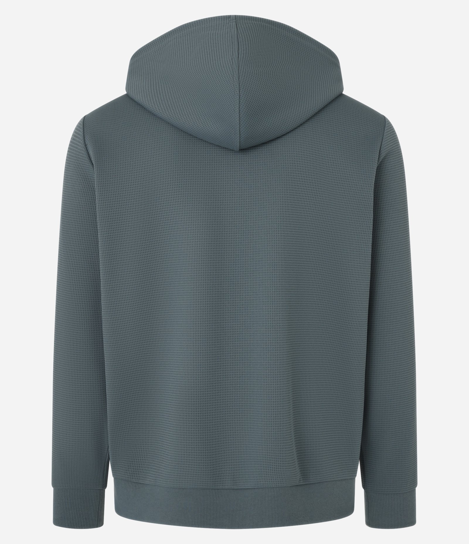 Casaco Esportivo Texturizado com Listra Refletiva e Gola com Capuz Verde 8