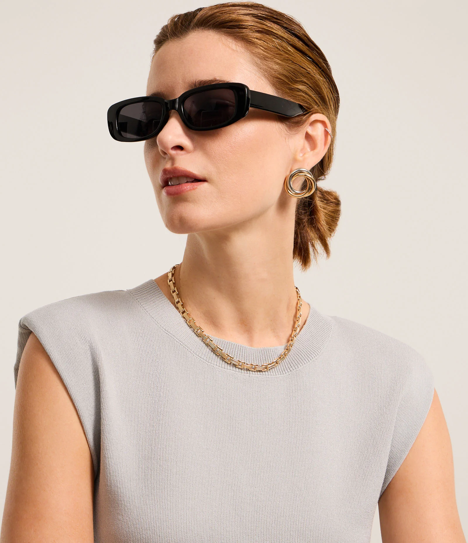 Blusa em Tricô com Barra Ajustada 4