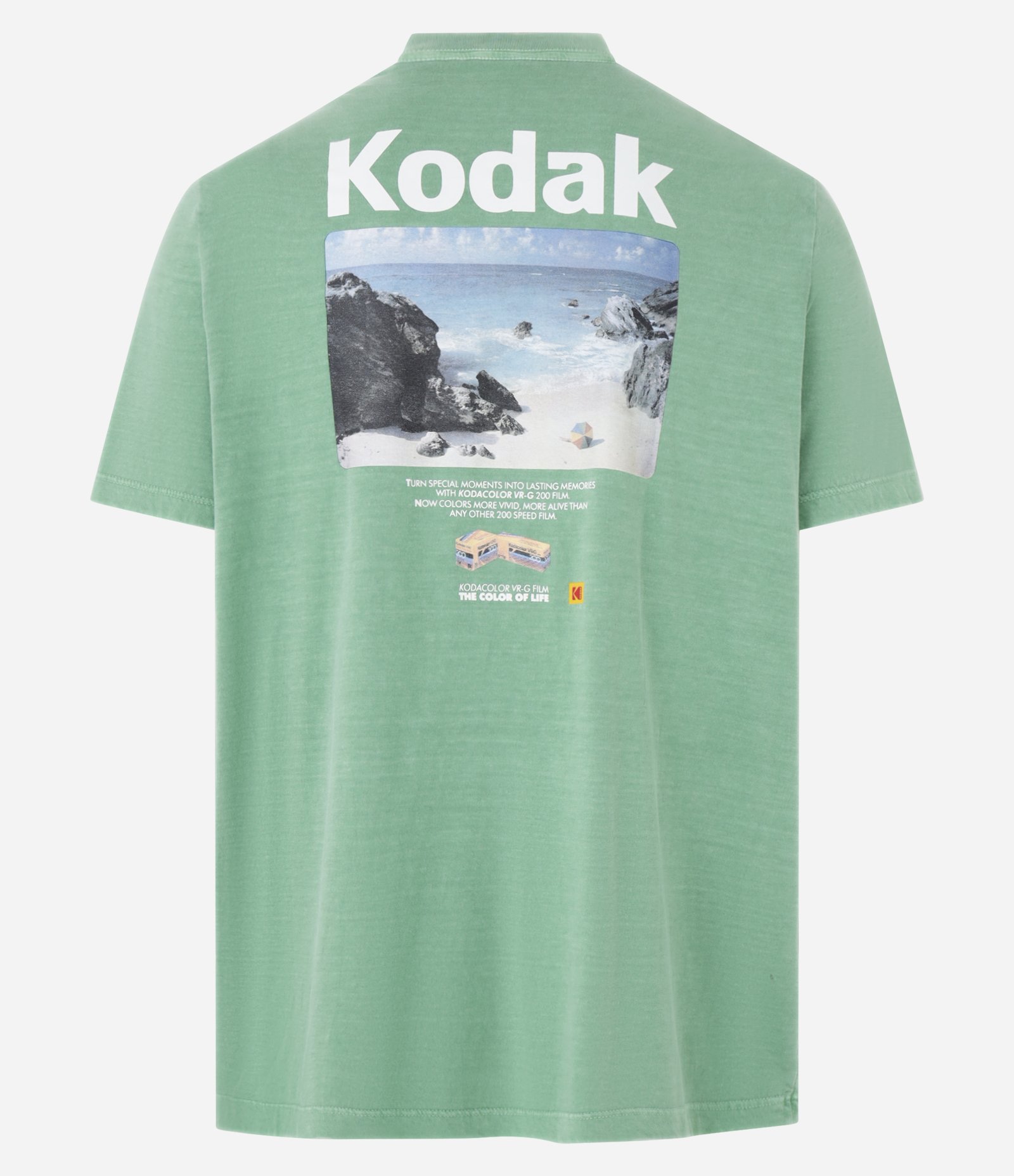 Camiseta Comfort em Algodão com Estampa Kodak e Paradise Verde 8