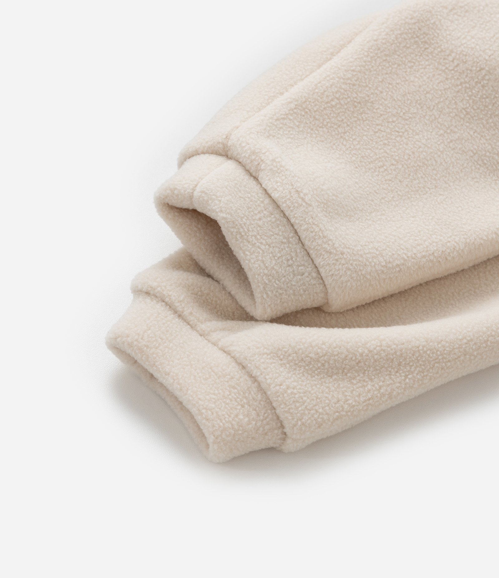 Conjunto Infantil Casaco Sherpa e Calça Polar – Tam 0 a 18 Meses Bege Claro 9