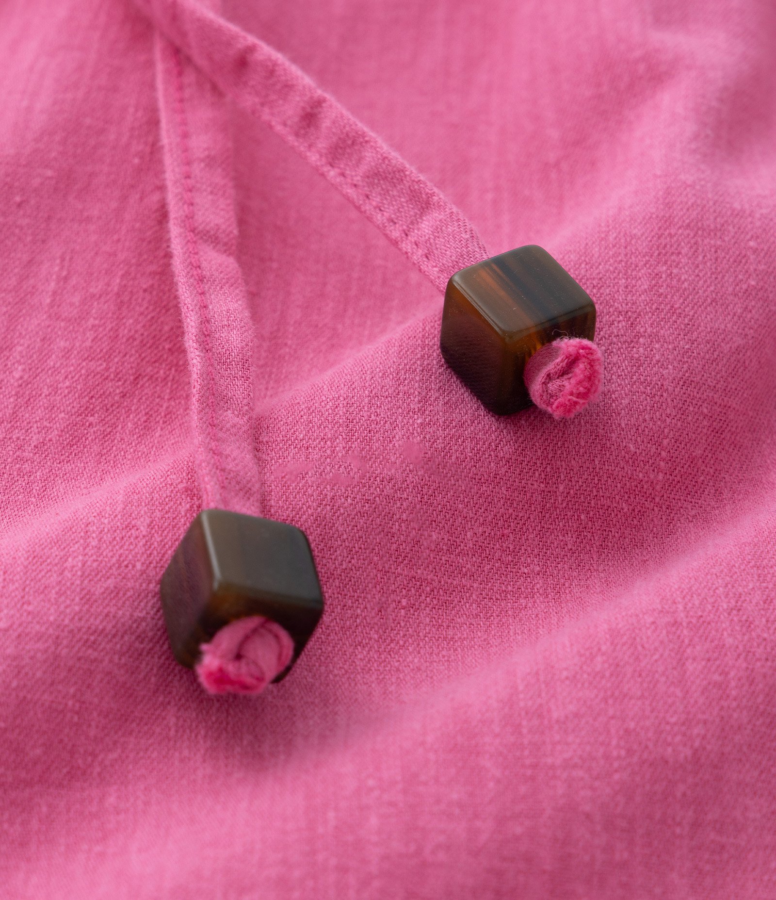 Calça Pantalona Sarja com Abertura Lateral Curve & Plus Size Rosa 7