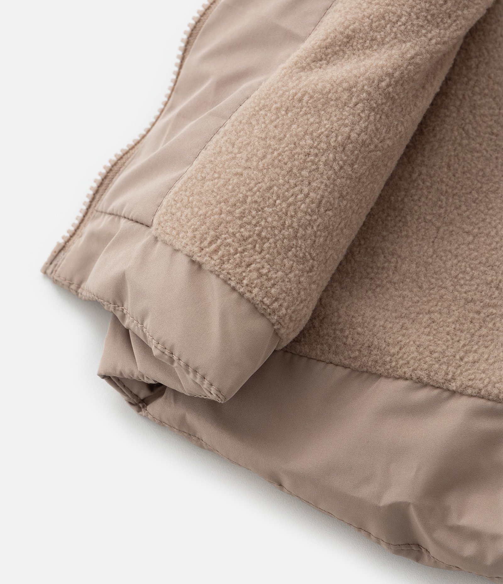 Colete Infantil em Microfibra com Bolsos e Lapela - Tam 1 a 4 Anos Marrom 4