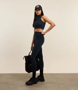 Calça Legging Esportiva Seamless com Efeito Empina Bumbum