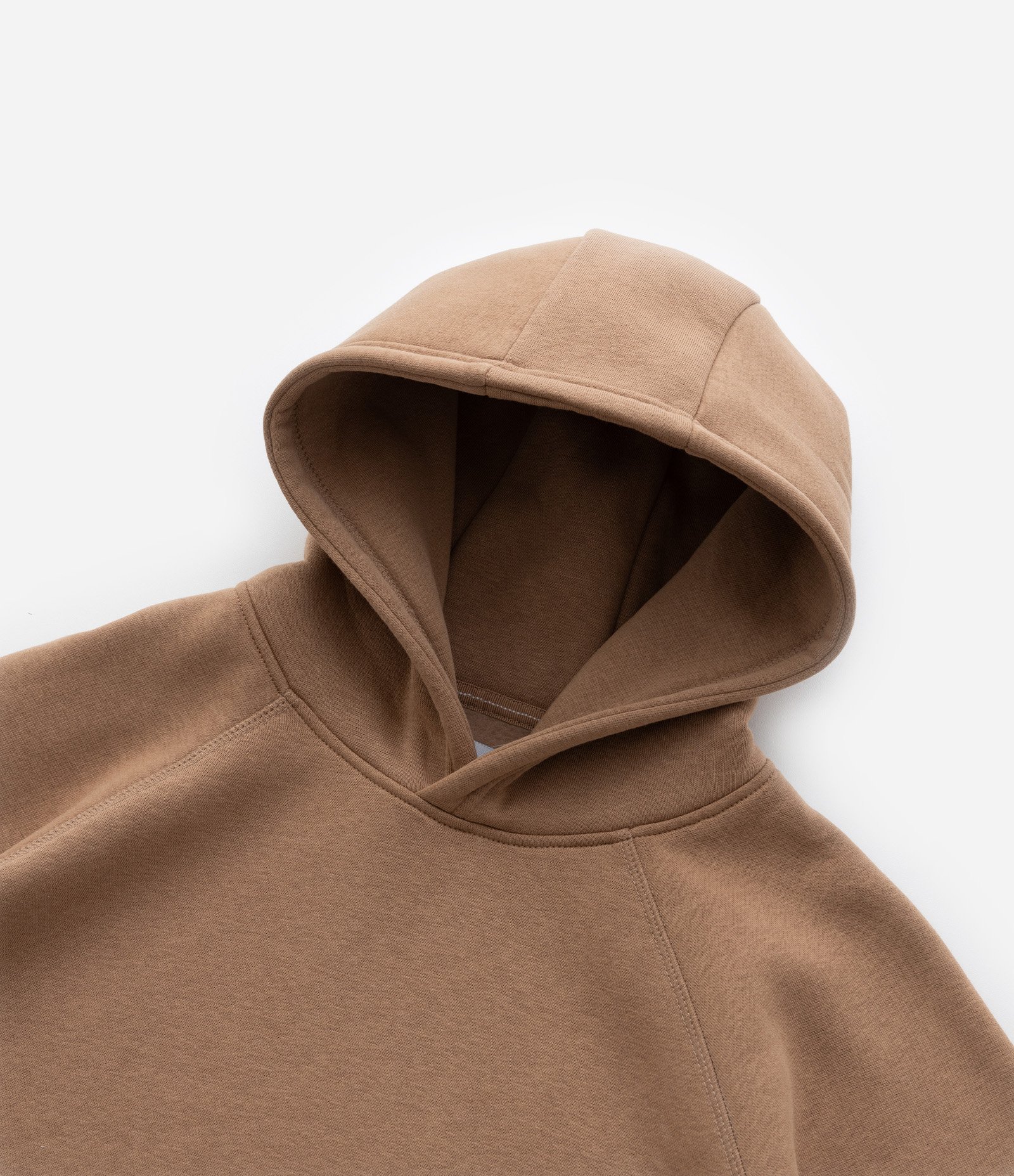 Casaco Infantil Básico com Capuz e Bolsos - Tam- 5 a 14 Anos Marrom 5