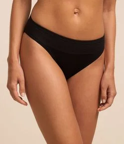 Calcinha Biquíni sem Costura com Renda DelRio