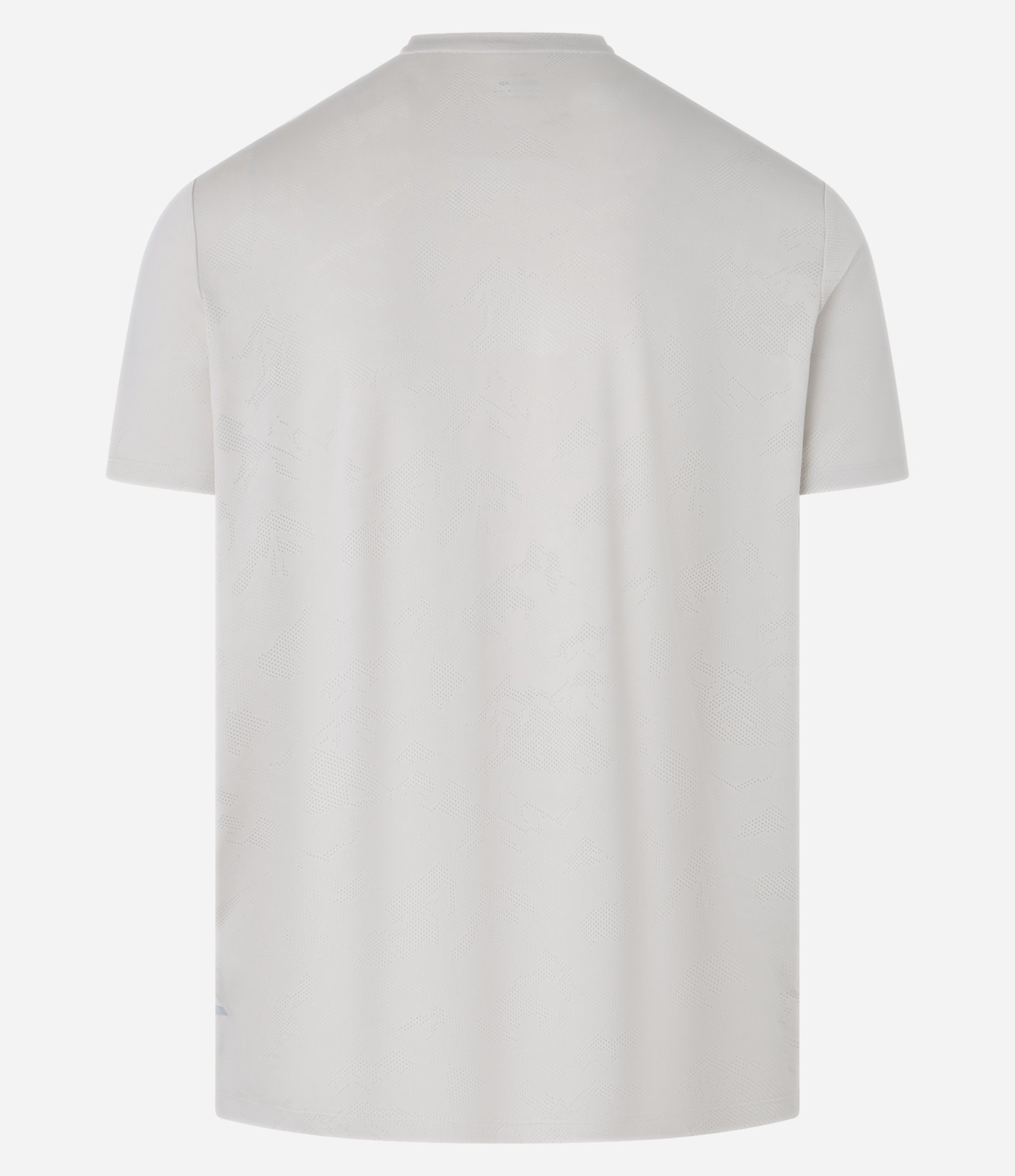 Camiseta Esportiva em Tecnologia Dry com Estampa Jacquard Off White 3