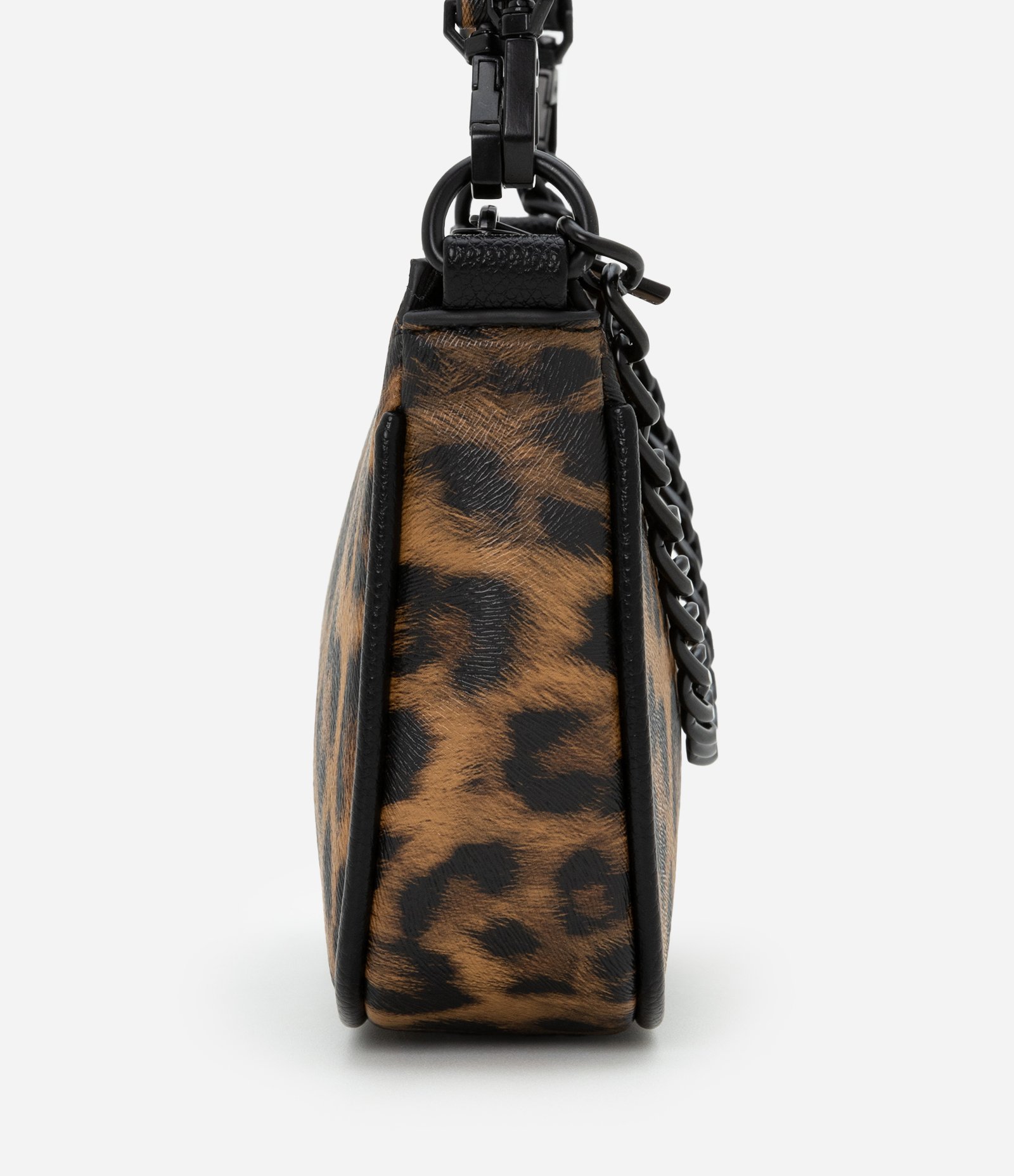 Bolsa Baguete Pequena com Detalhe na Corrente Onça 2