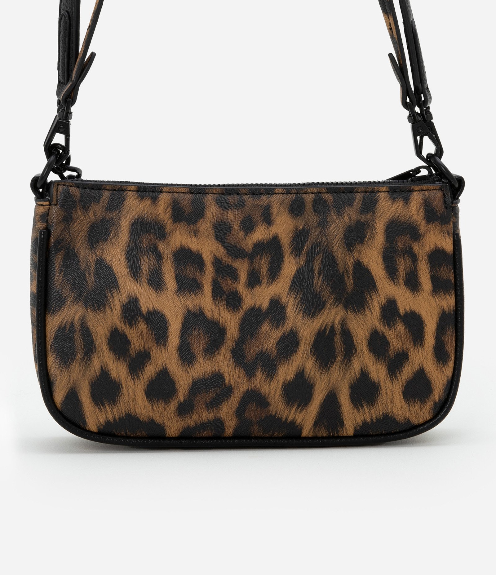 Bolsa Baguete Pequena com Detalhe na Corrente Onça 3