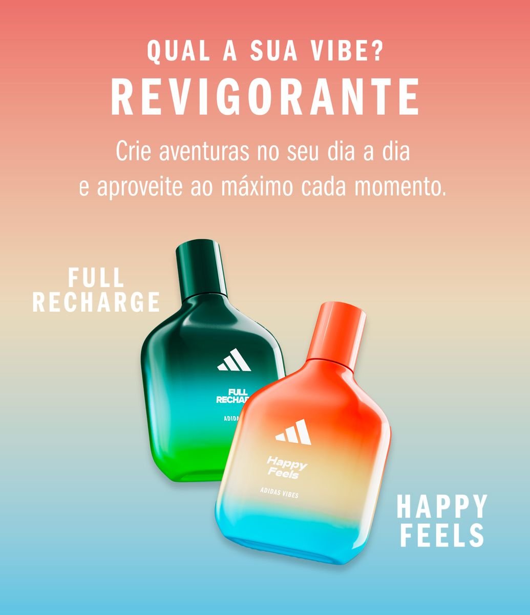 Perfume Adidas Vibes Happy Feels Eau de Parfum 50ml