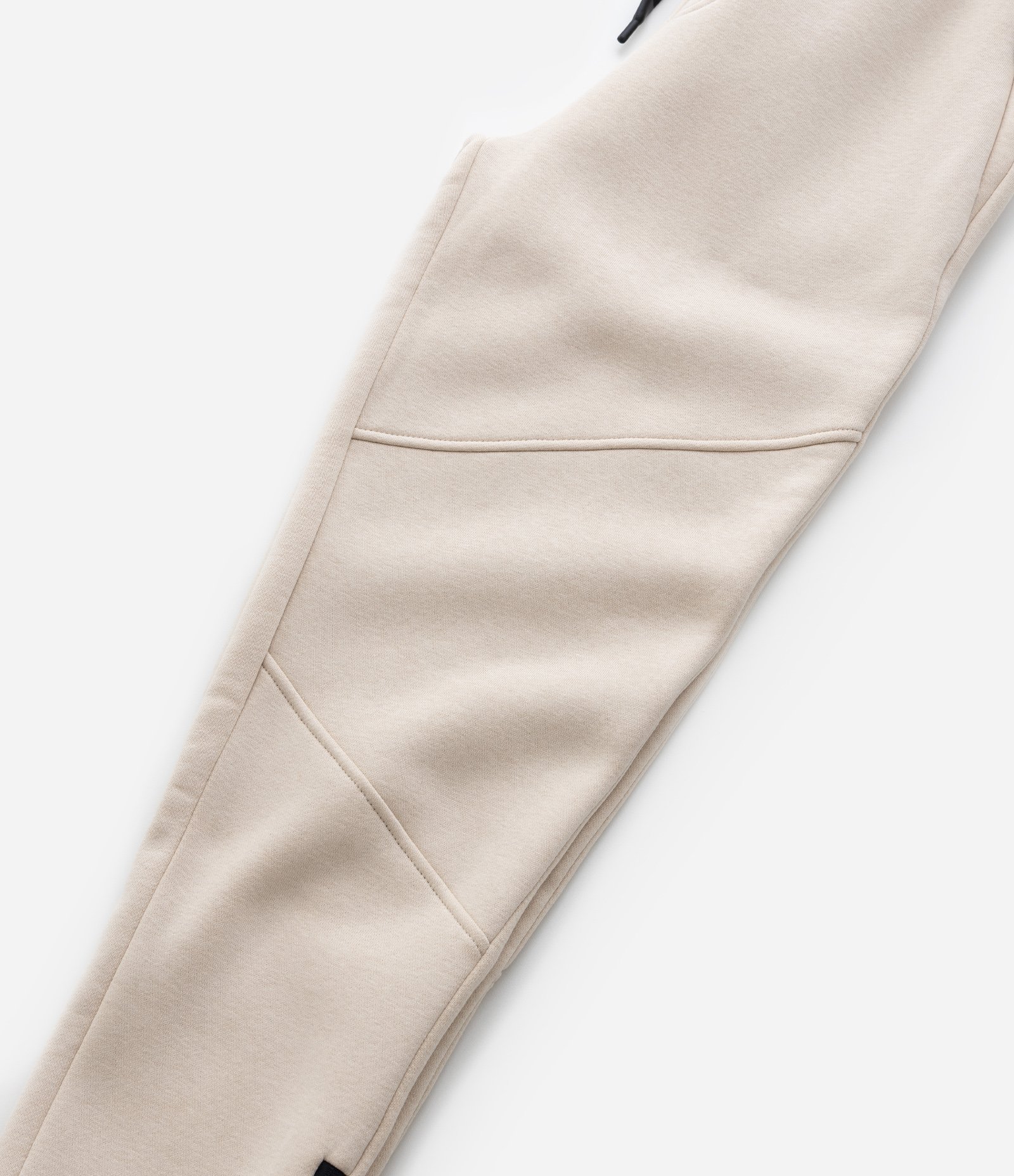 Calça Infantil com Recortes Zíper na Barra - Tam 5 a 14 Anos Bege 6