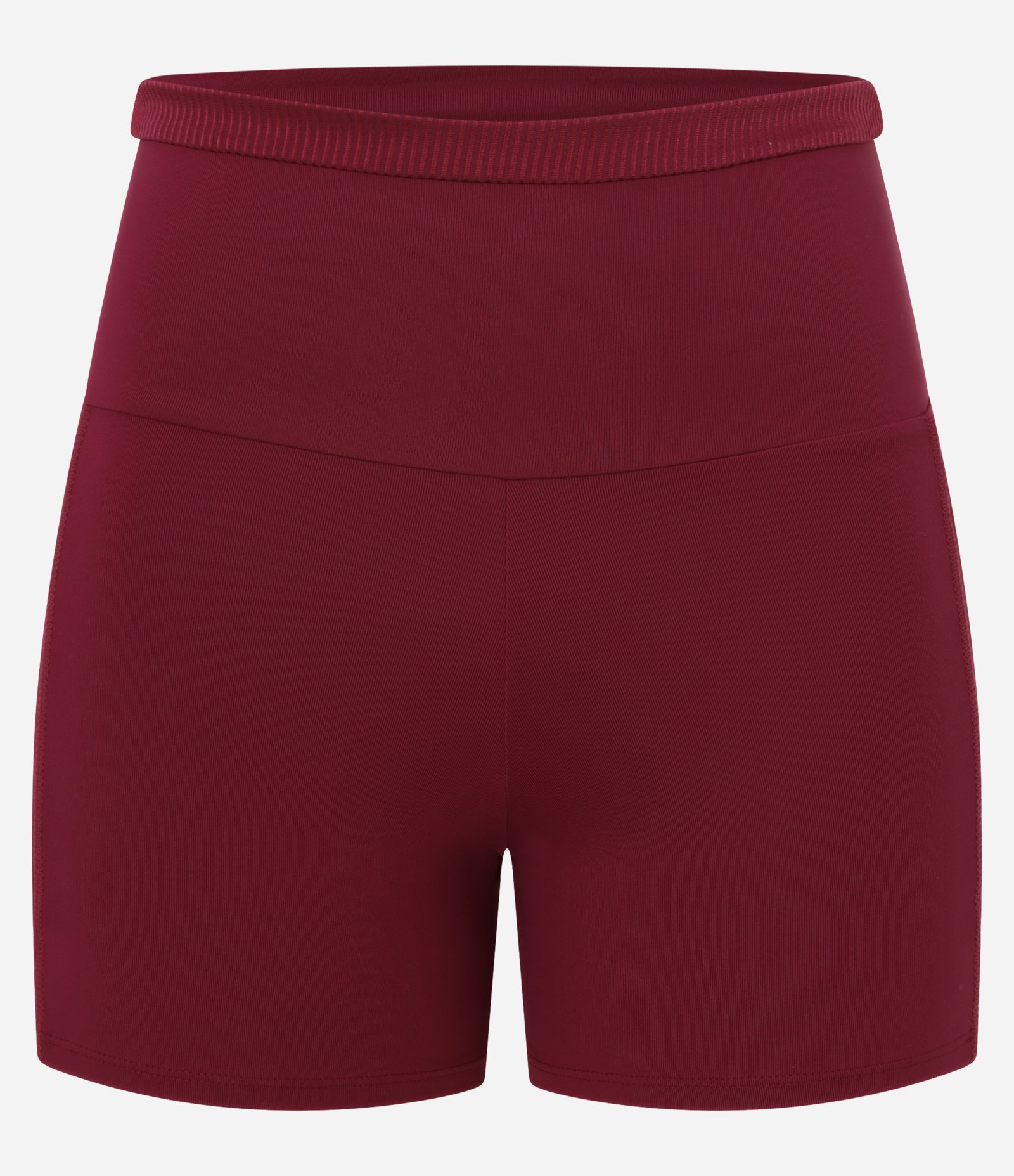 Bermuda Esportiva em Microfibra com Cós Dobrado com Textura Vermelho 5