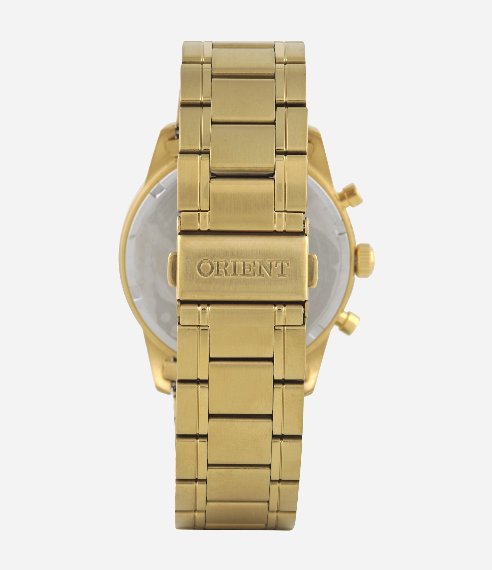 Relógio Masculino Orient em Aço Dourado 3