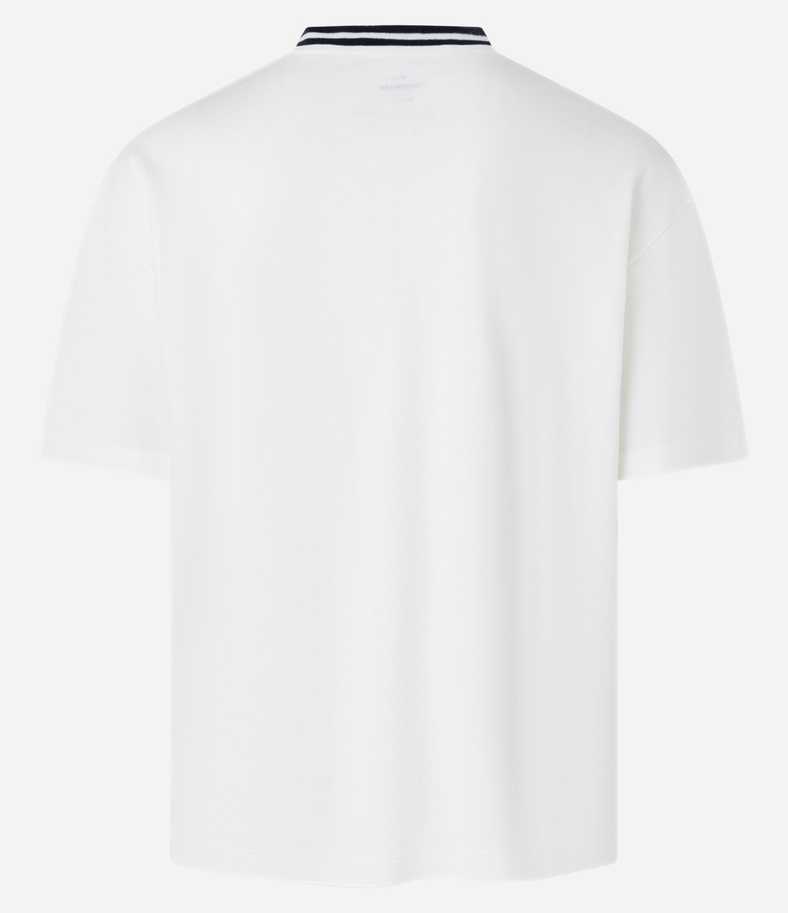 Camiseta Sportcore Oversized em Piquet com Estampa Lettering Branco 7