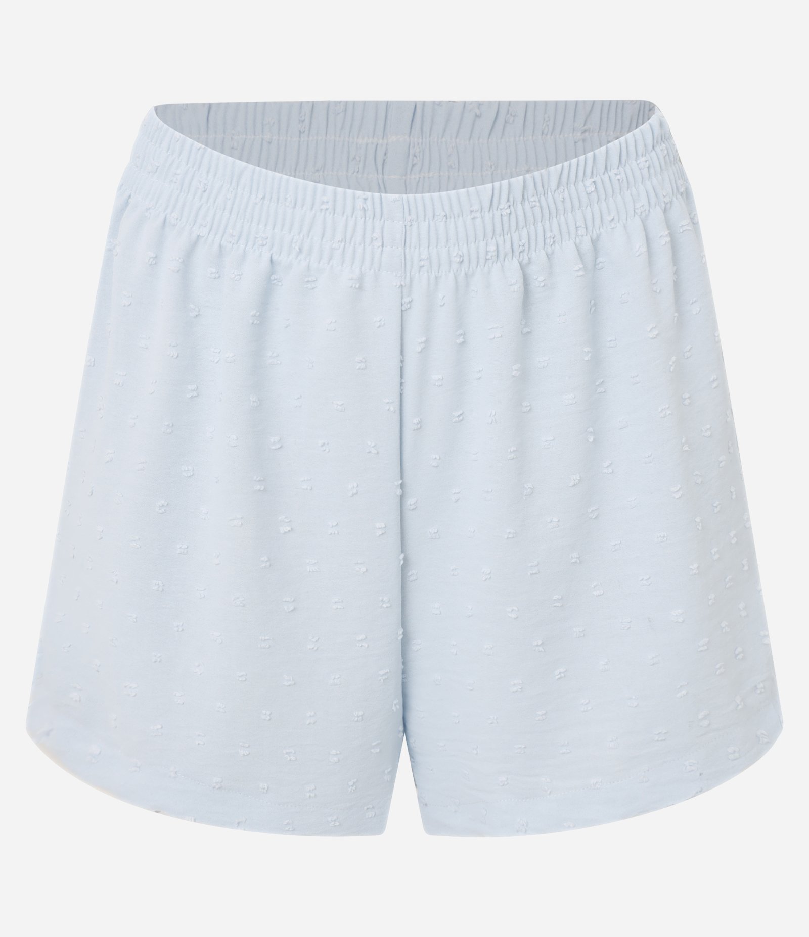 Pijama Short Doll Manga Curta com Estampa "Grl Pwr" Azul 8