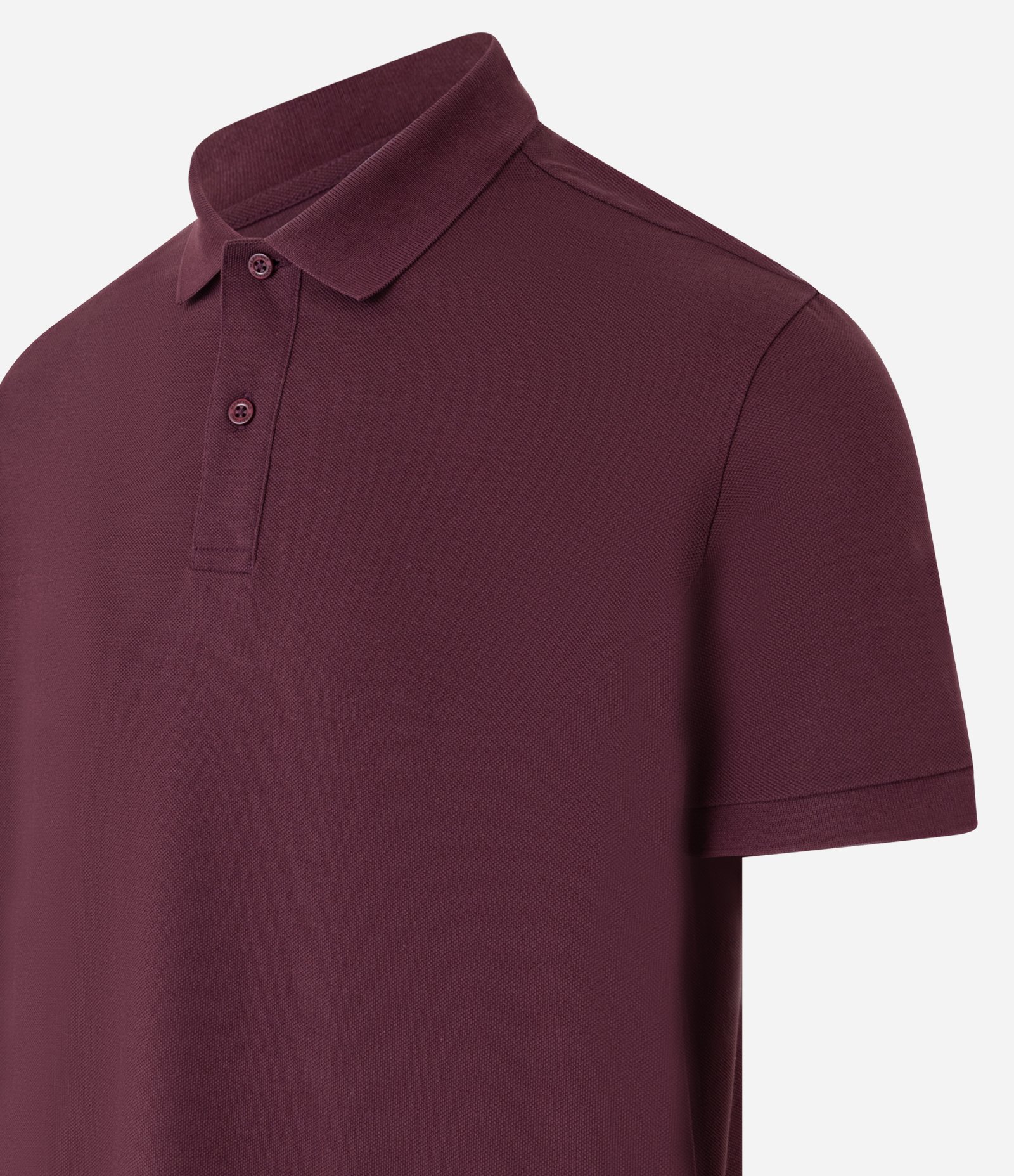 Camisa Polo Comfort em Algodão Peruano Vinho 5