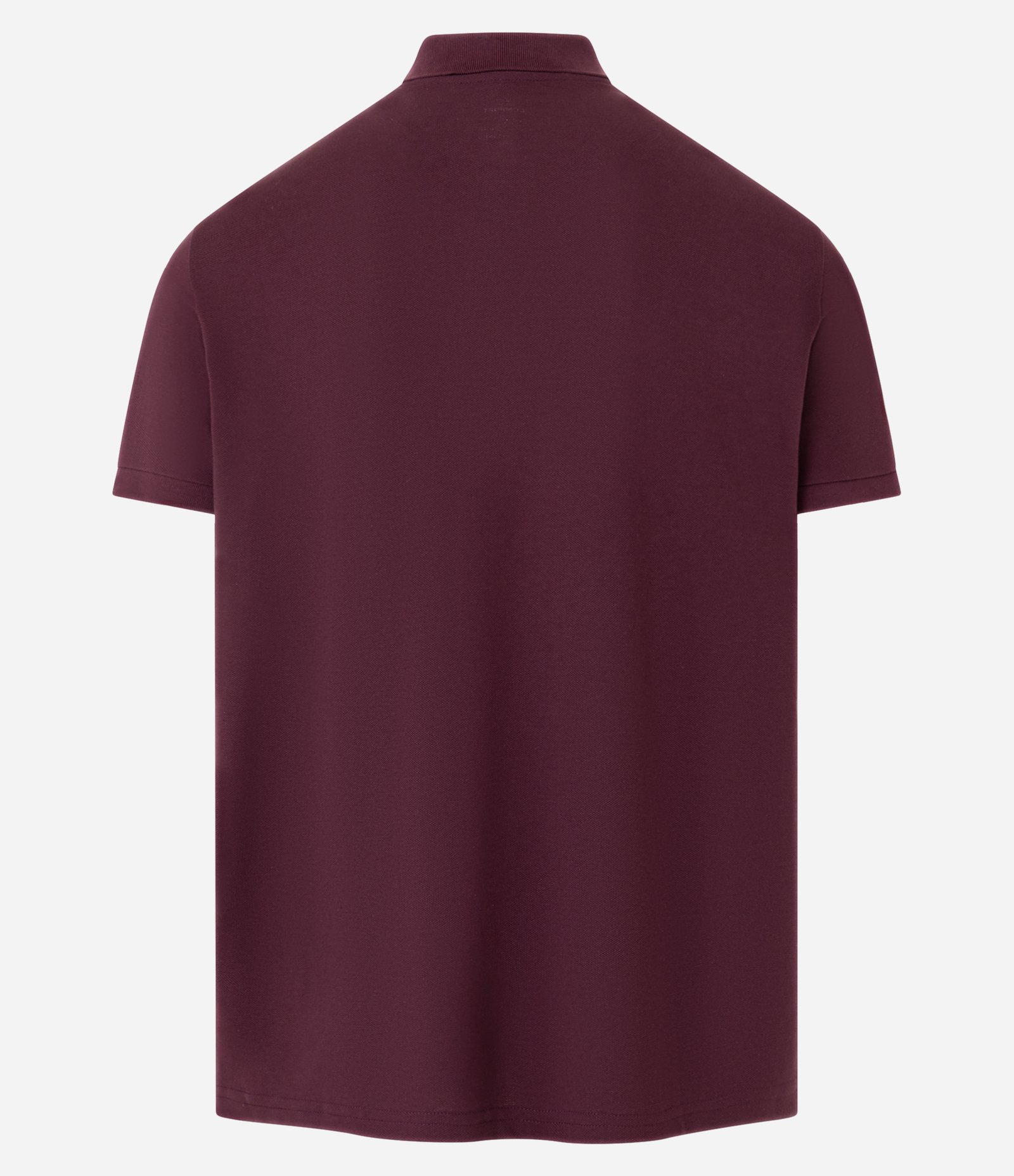 Camisa Polo Comfort em Algodão Peruano Vinho 6