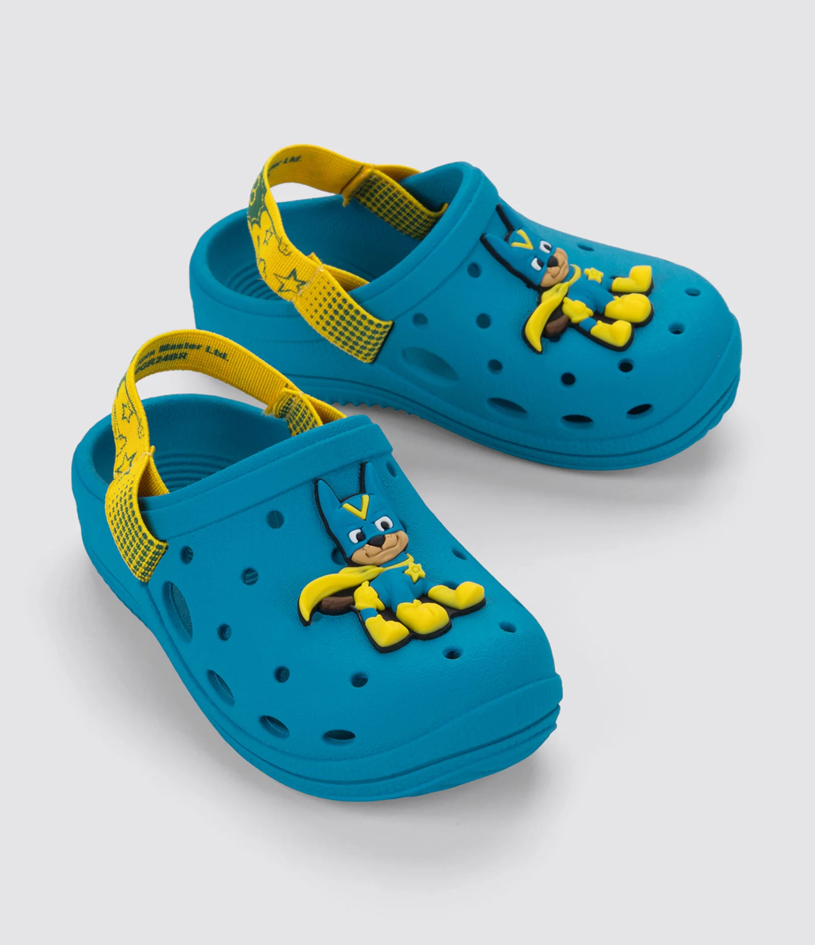 Sandália Babuche Infantil com Patch Patrulha Canina - Tam 20 a 27 Azul 2