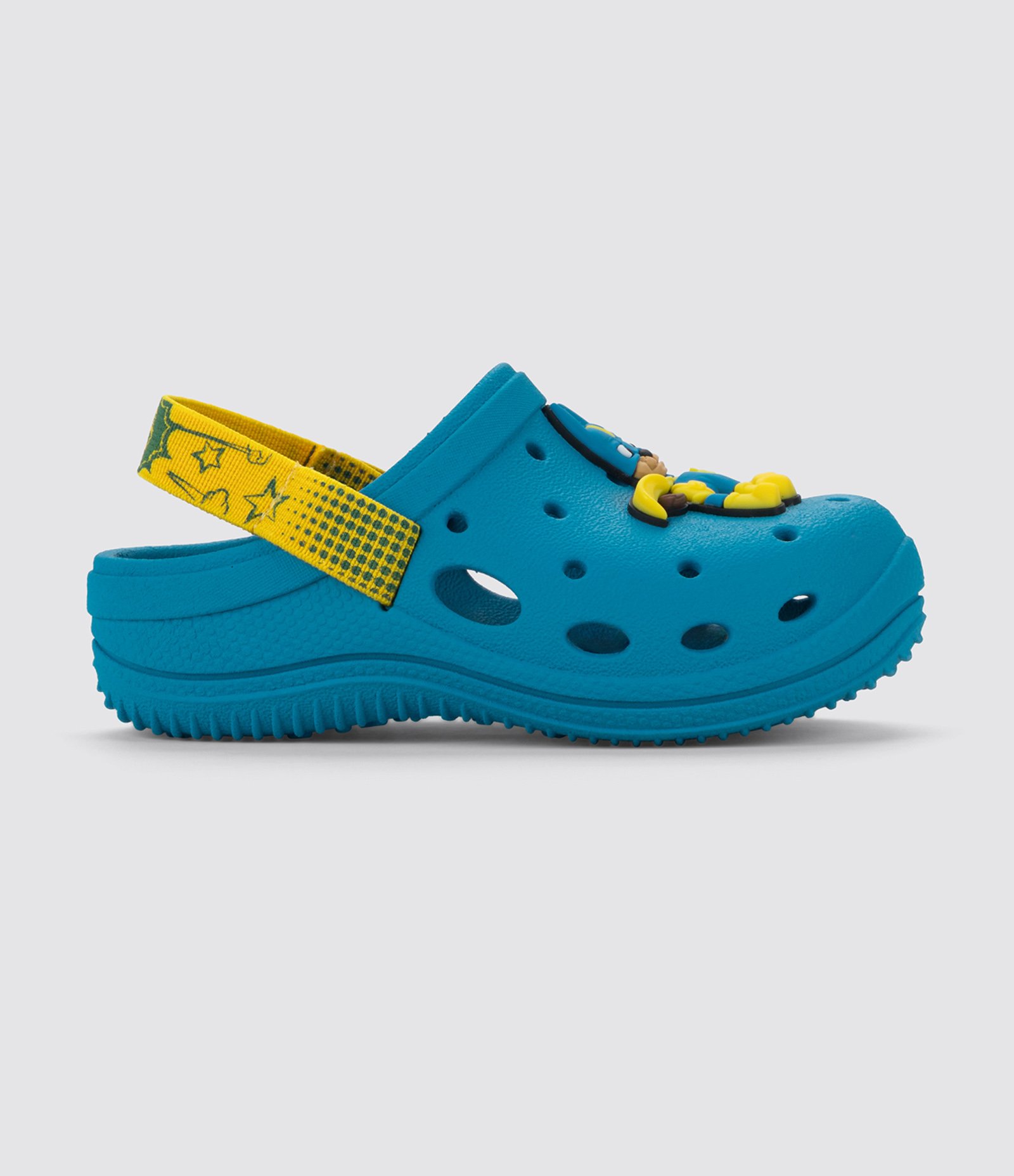 Sandália Babuche Infantil com Patch Patrulha Canina - Tam 20 a 27 Azul 3