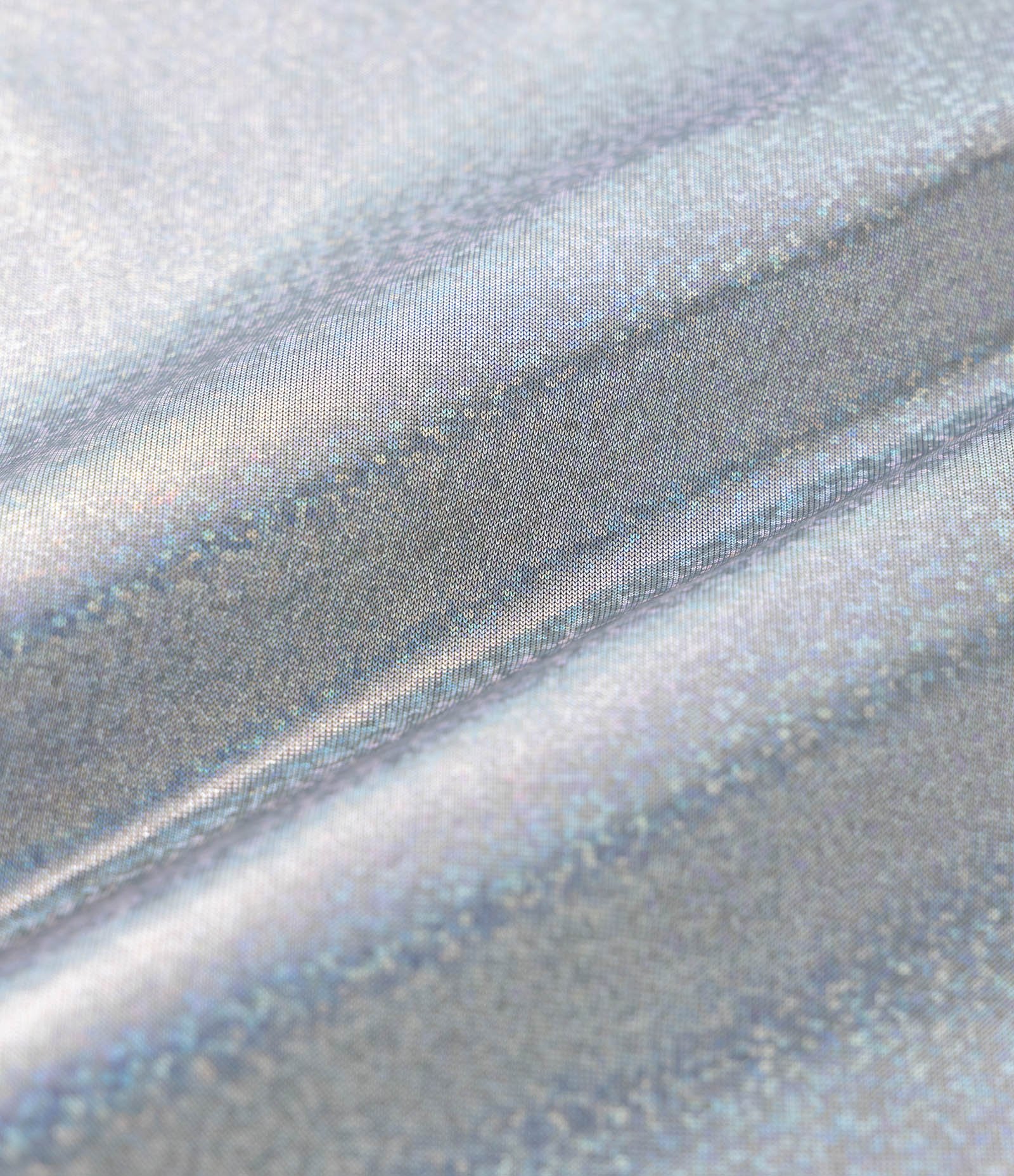 Regata Curta Infantil com Efeito Metalizado - Tam 5 a 14 anos Prata 3