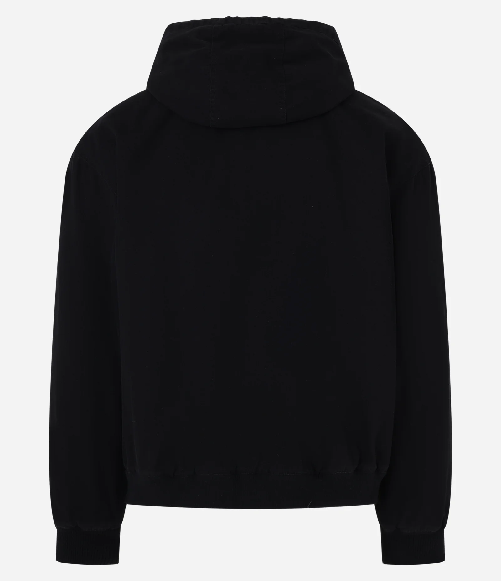 Jaqueta Trucker em Sarja com Efeito Lavado Preto 2