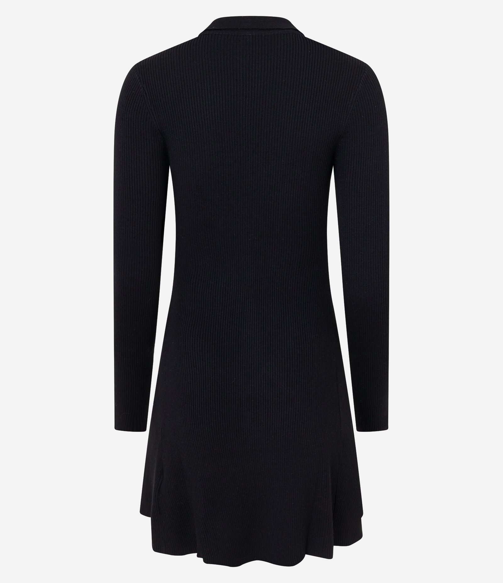 Vestido Evasê Sportcore em Tricô com Gola Polo 7