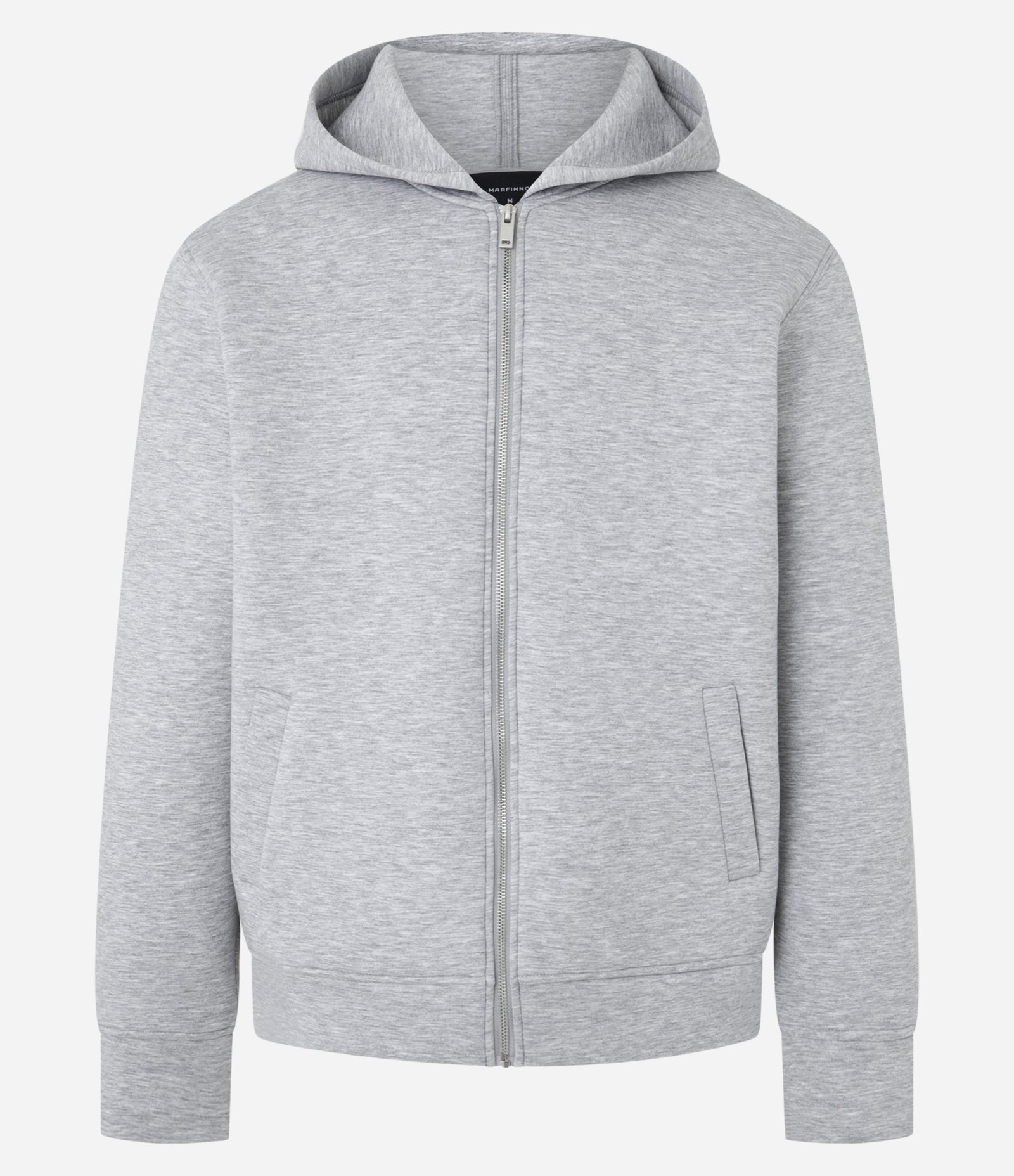 Casaco Bomber Tech com Capuz Cinza 5