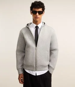 Casaco Bomber Tech com Capuz