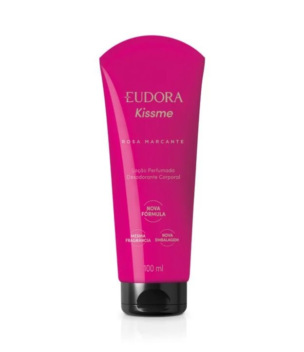 Loção Hidratante Desodorante Corporal Kiss Me Rosa Marcante Eudora
