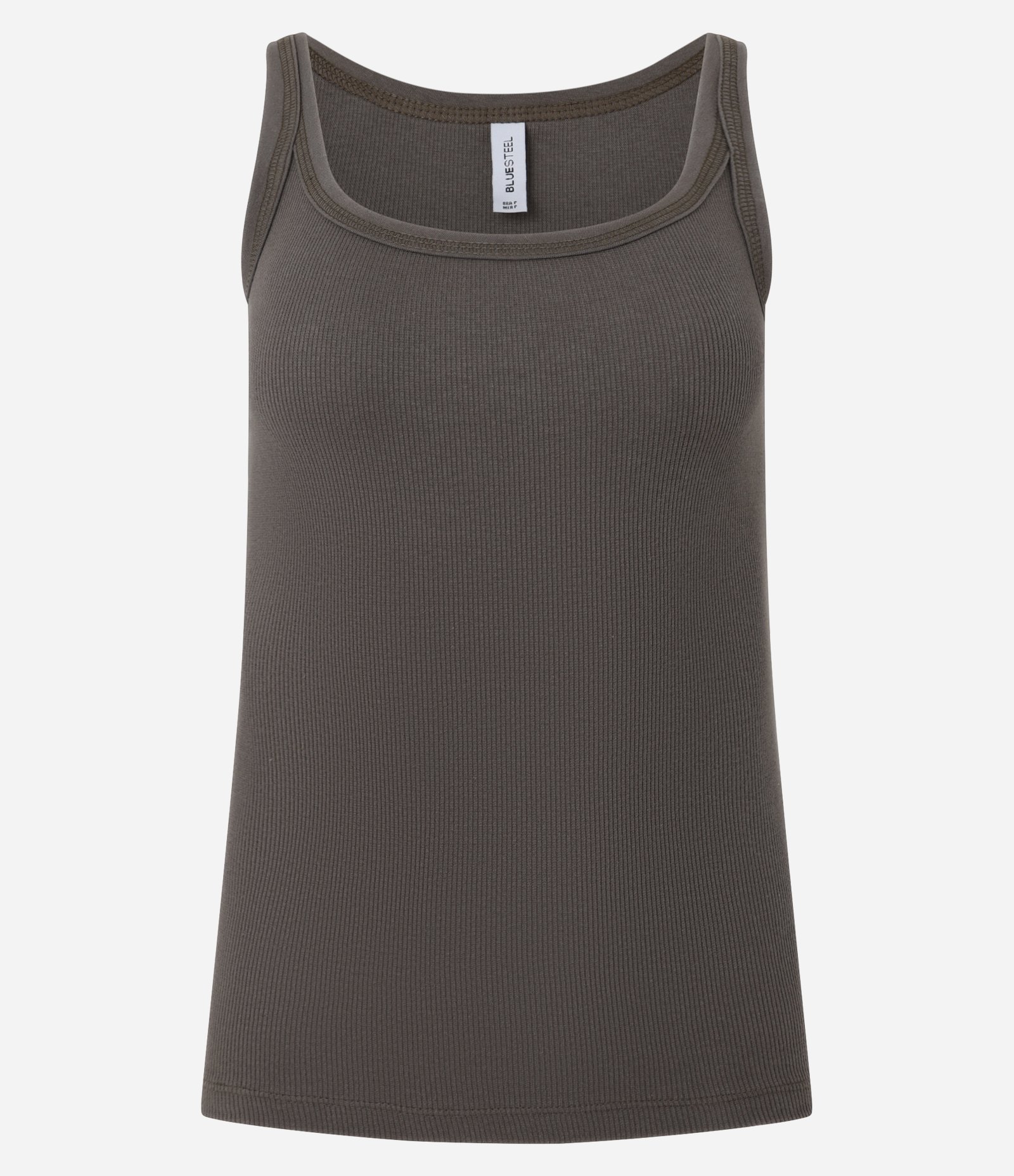 Blusa sem Manga em Ribana com Decote Halter 4