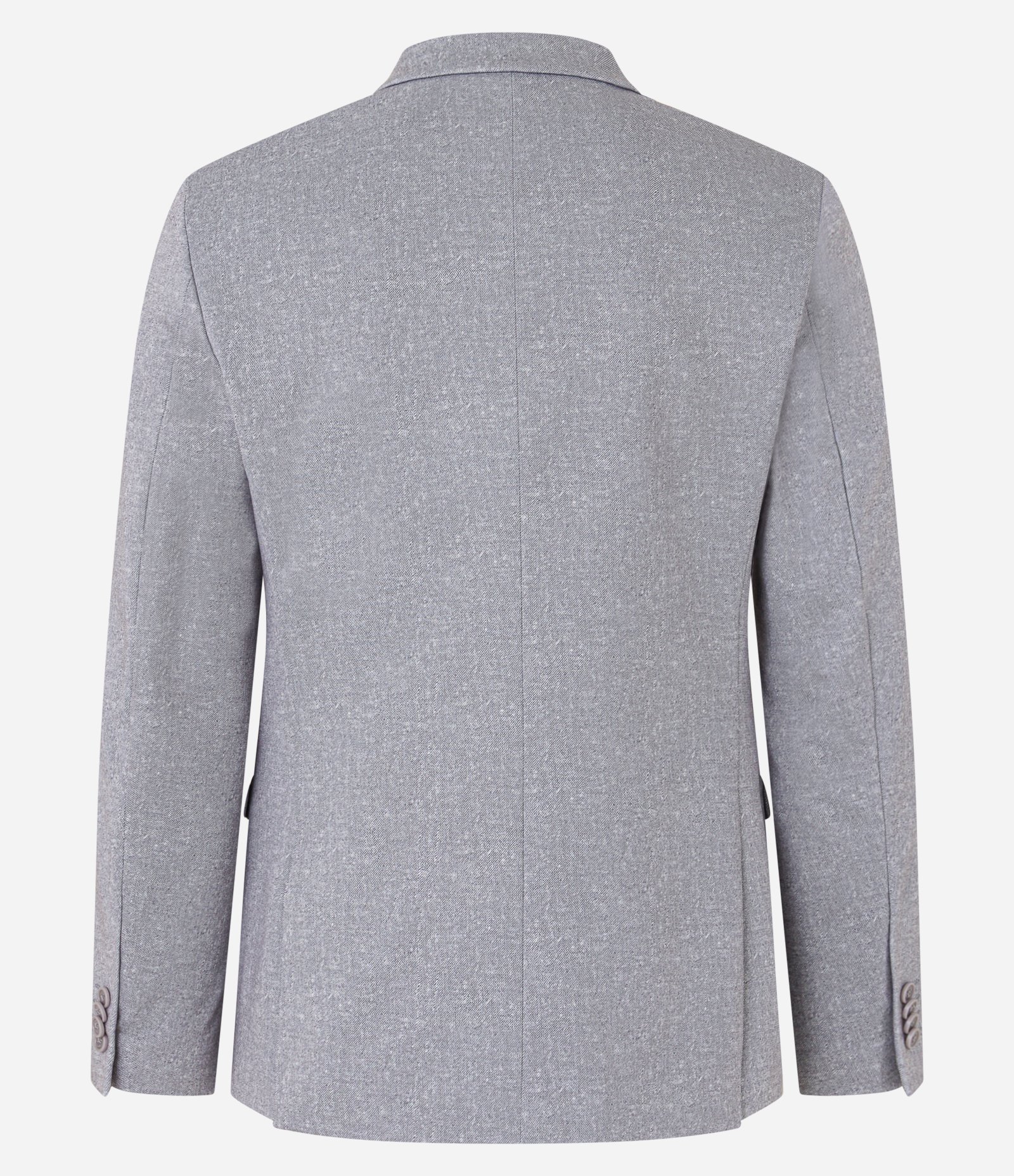 Paletó Alfaiatado em Viscose com Elastano Cinza 6