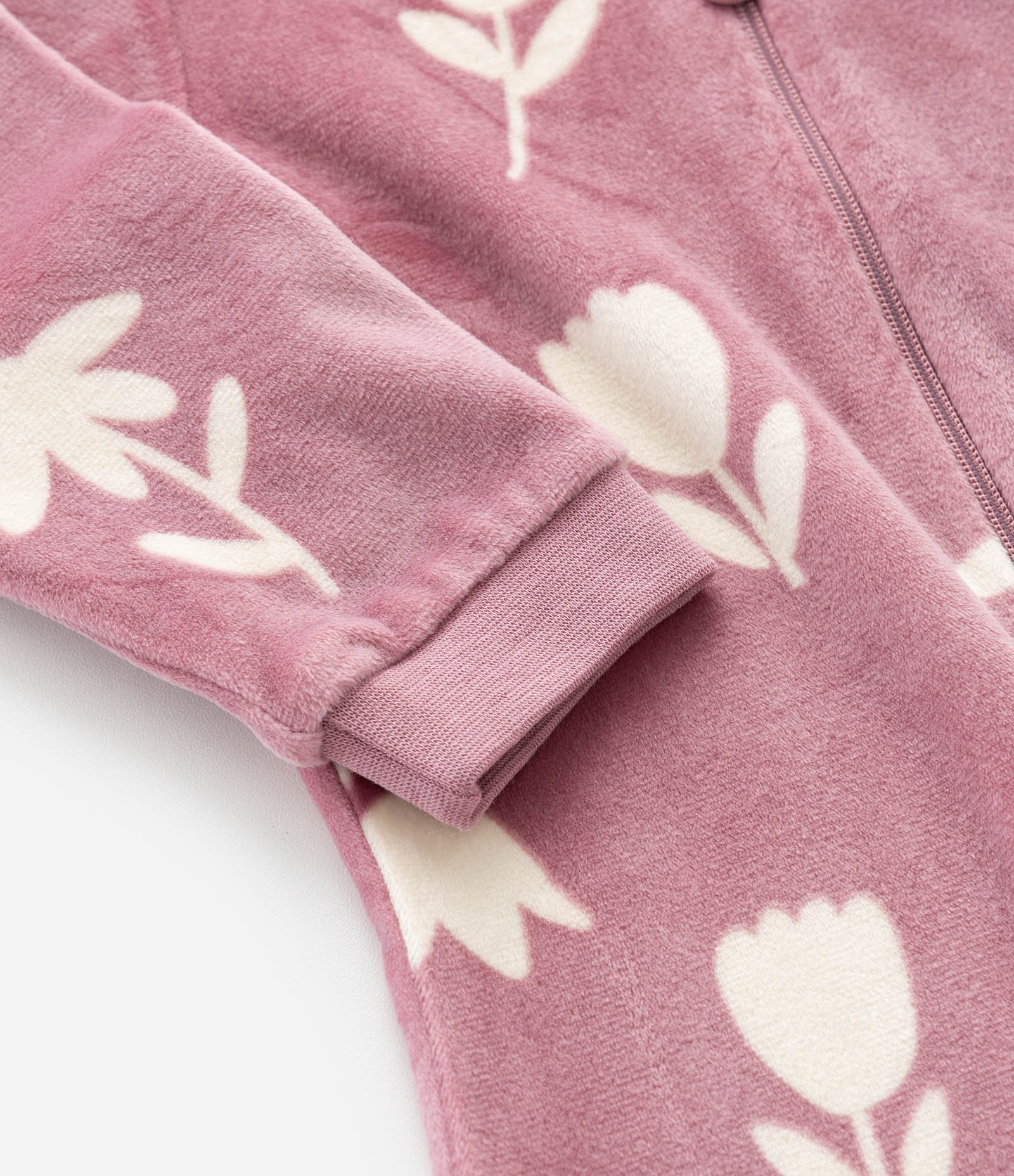 Macacão Infantil com Estampa Tulipa Fullprint – Tam RN a 24 Meses Rosa 6