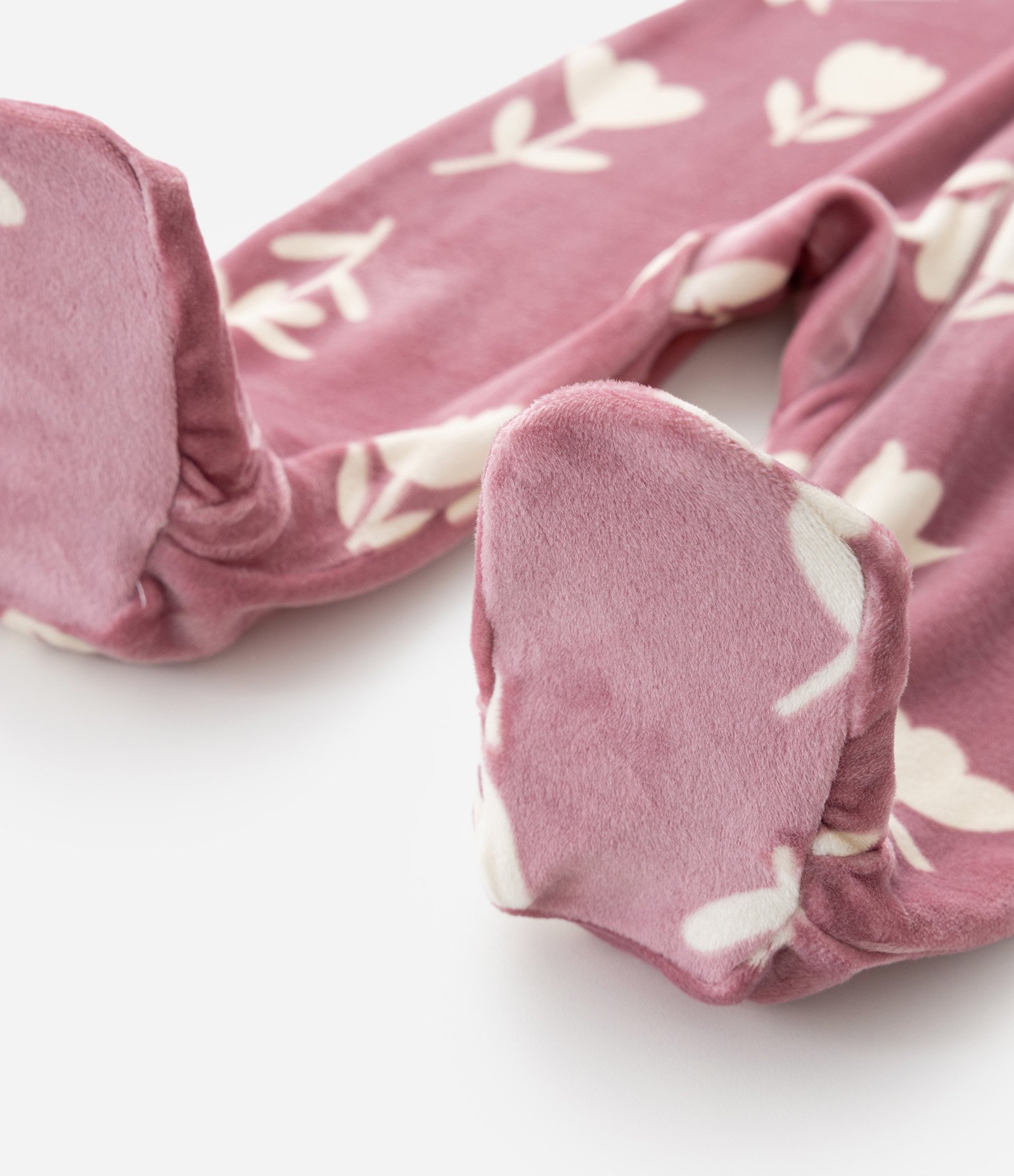 Macacão Infantil com Estampa Tulipa Fullprint – Tam RN a 24 Meses Rosa 7