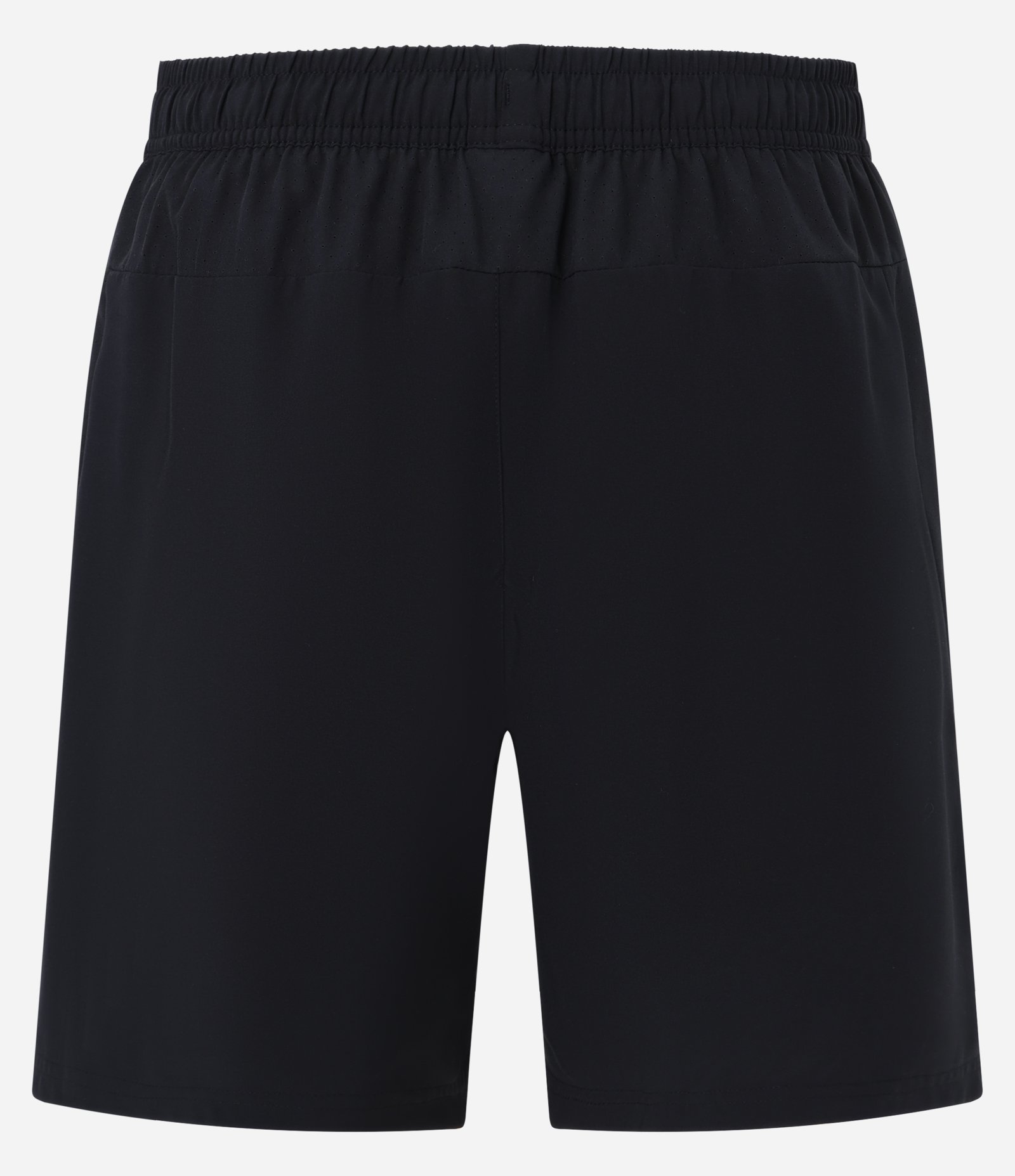 Bermuda Esportiva com Laser Cut e Print Lateral Preto 6