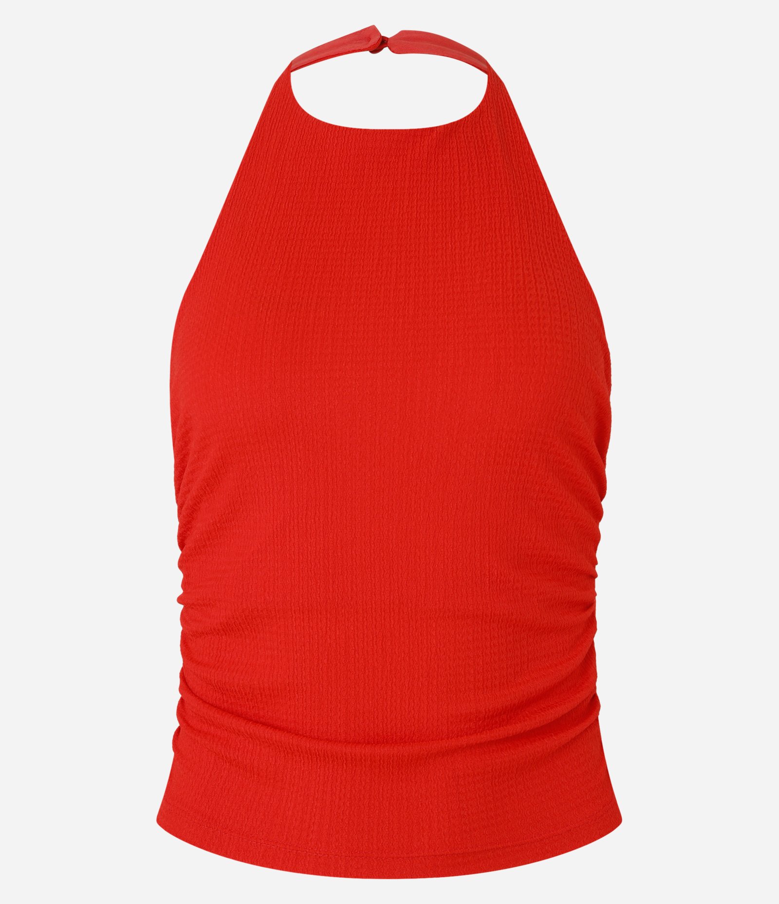 Blusa Frente Única com Texturas Vermelho 5