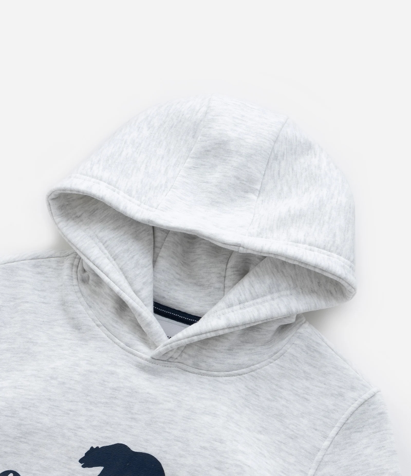 Casaco Infantil com Estampa Urso e Lettering California - Tam 5 a 14 Anos Cinza 5