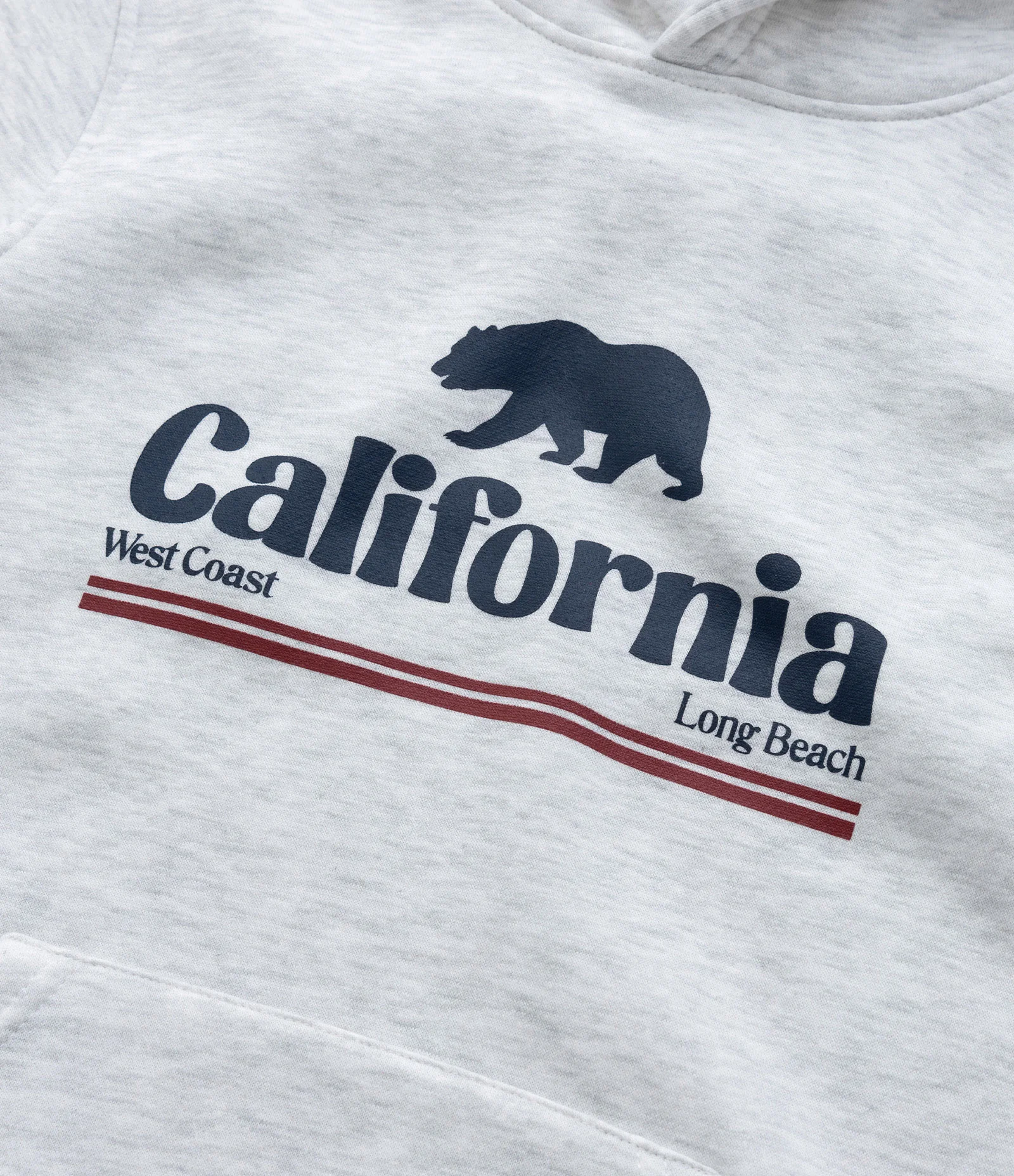 Casaco Infantil com Estampa Urso e Lettering California - Tam 5 a 14 Anos Cinza 7