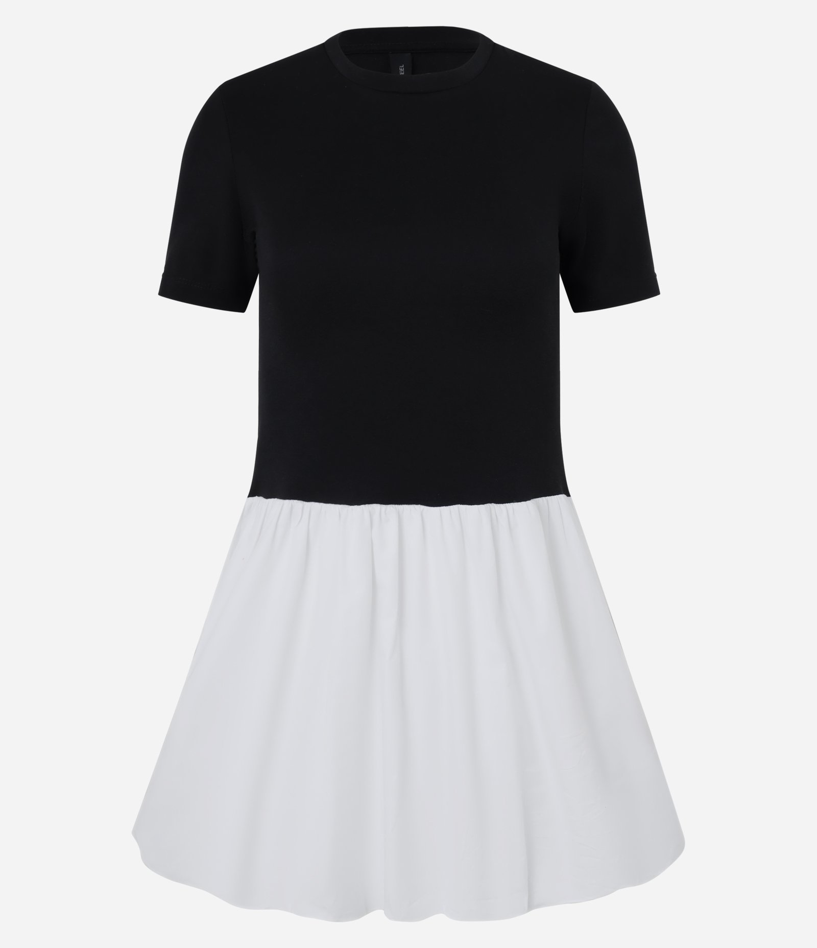 Vestido Balonê com Babado na Saia Preto 7