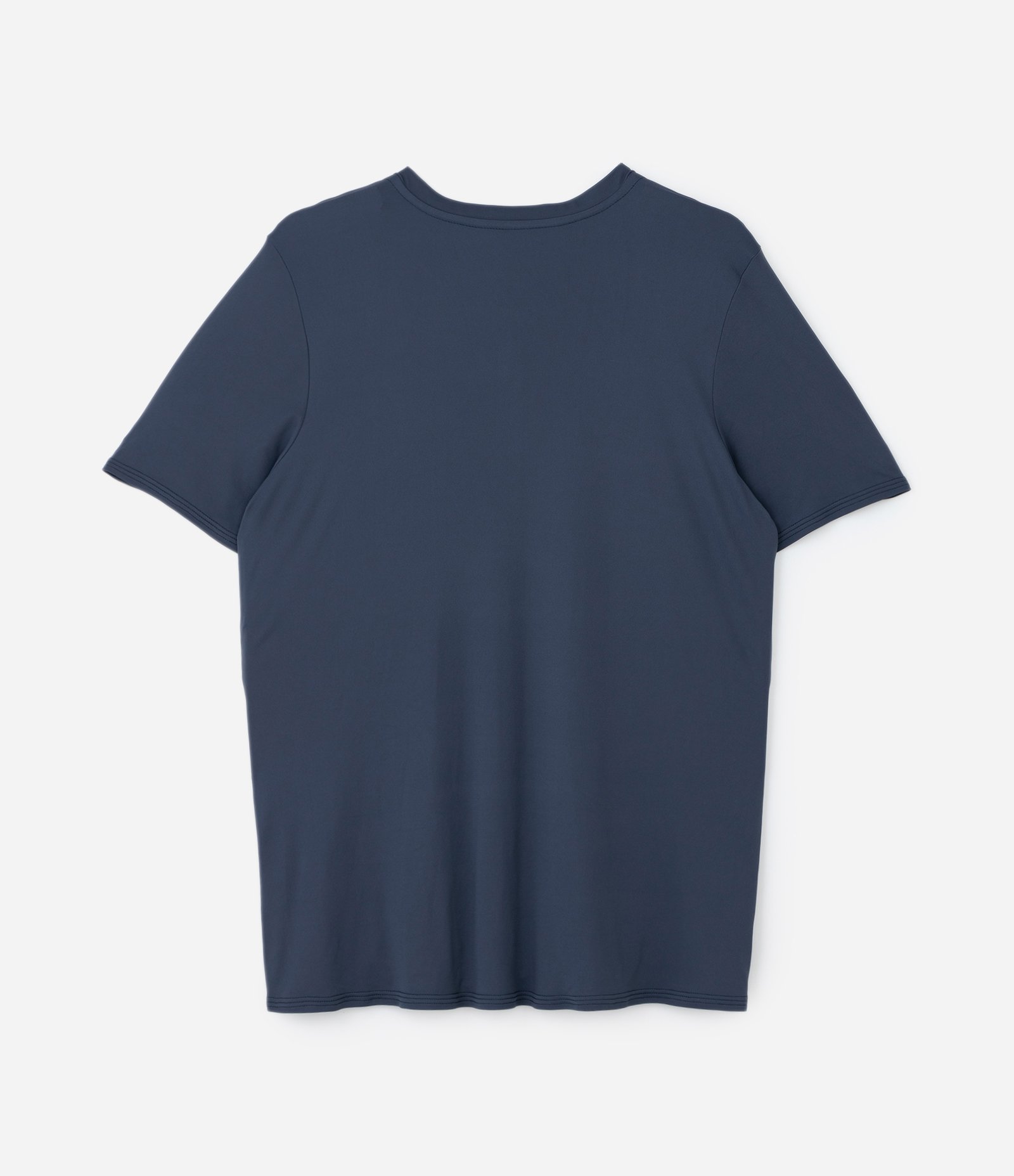 Camiseta Esportiva com Tecnologia Dry Curve & Plus Size Azul Acinzentado 4