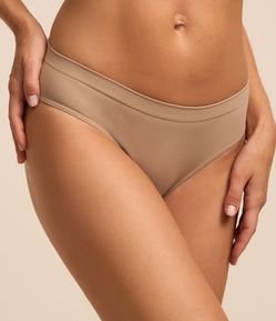Calcinha Biquíni em Poliamida com Elástico Texturizado no Cós Trifil