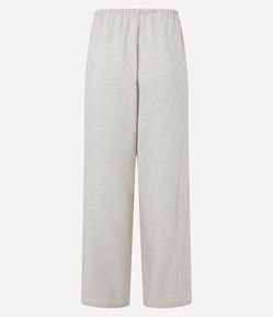 Saída de Praia Calça em Viscolinho com Amarração na Cintura