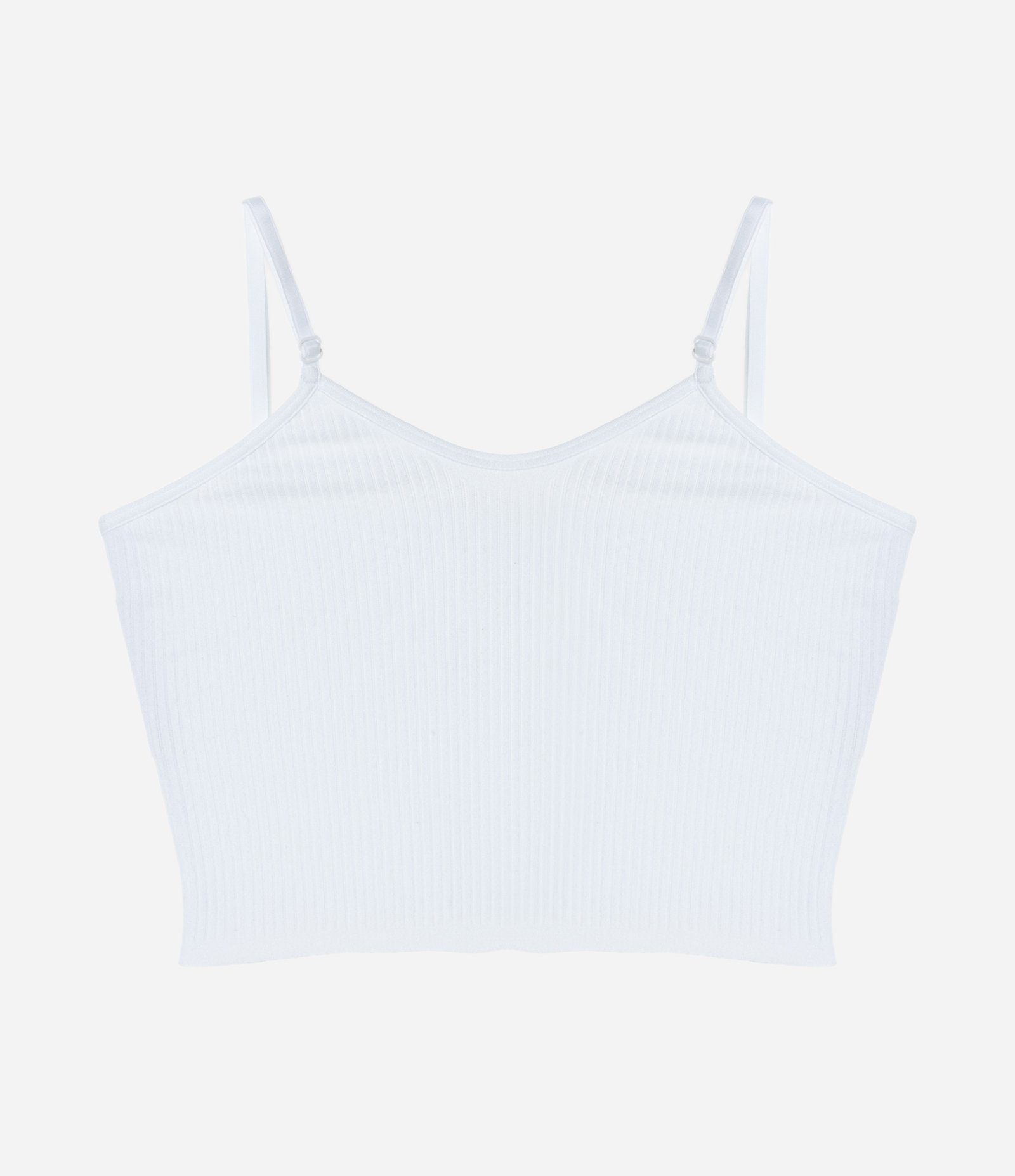 Camisete Sem Bojo em Poliamida Sem Costura Tri Fil Branco 5