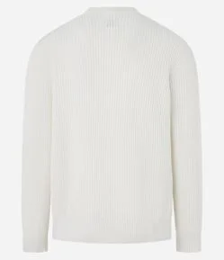 Suéter em Tricô com Textura