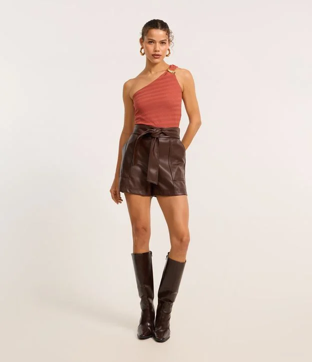 Cor: Marrom | Tamanho: P