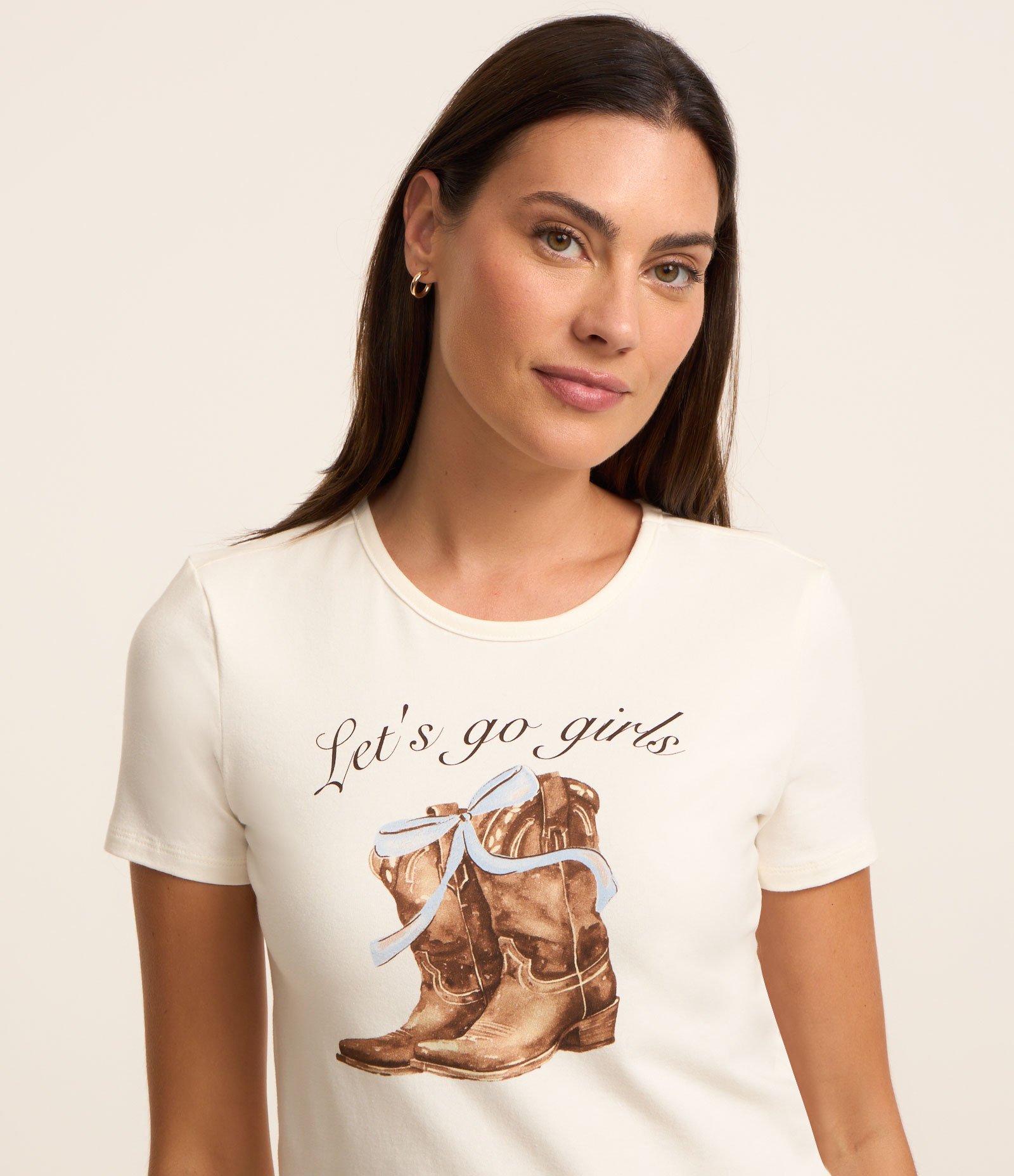 Pijama Short Doll em Algodão com Estampa Botas Rosa 3