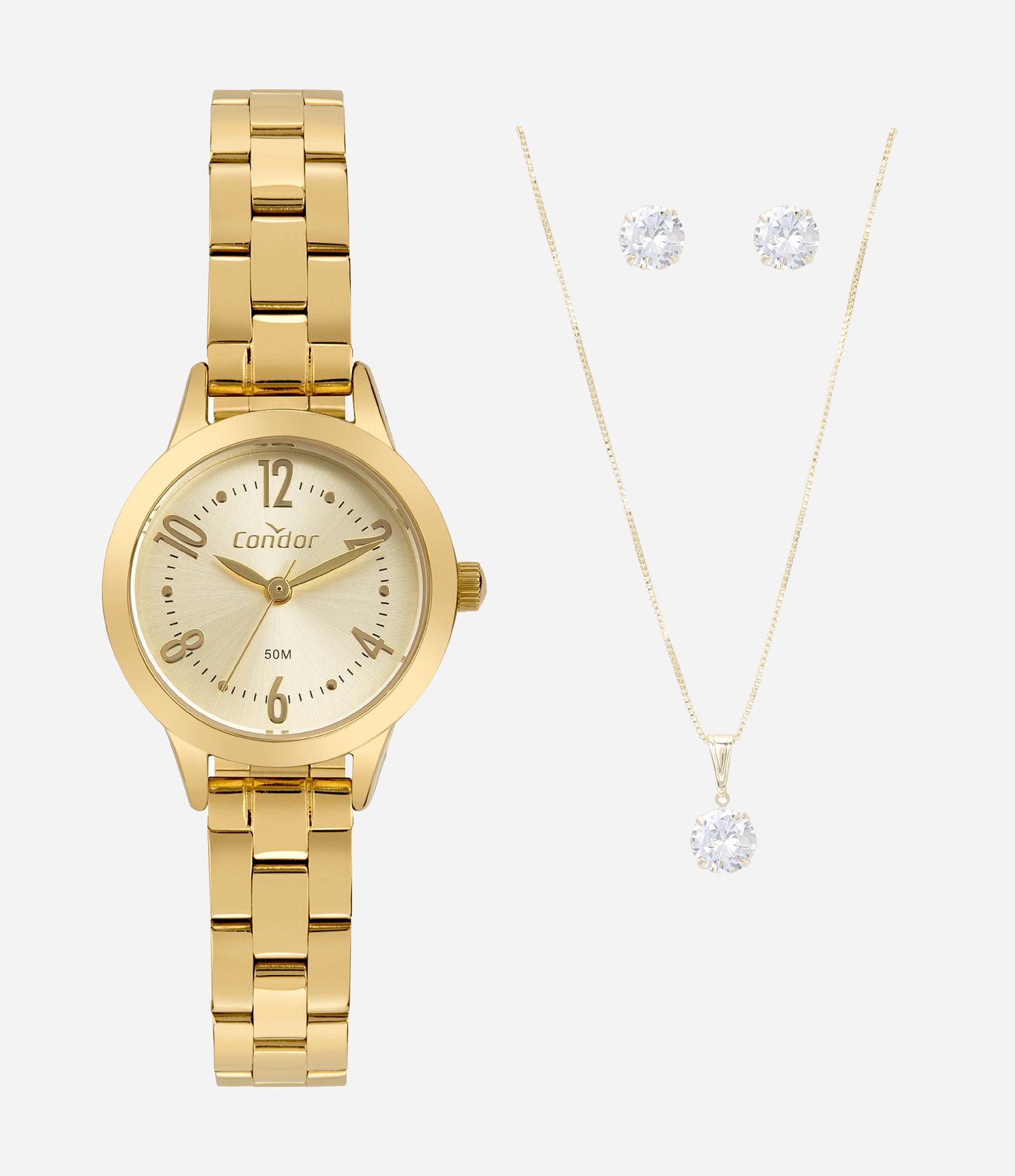 Relógio Condor Feminino Analógico Dourado 1