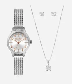 Kit Relógio Condor Analógico Masculino